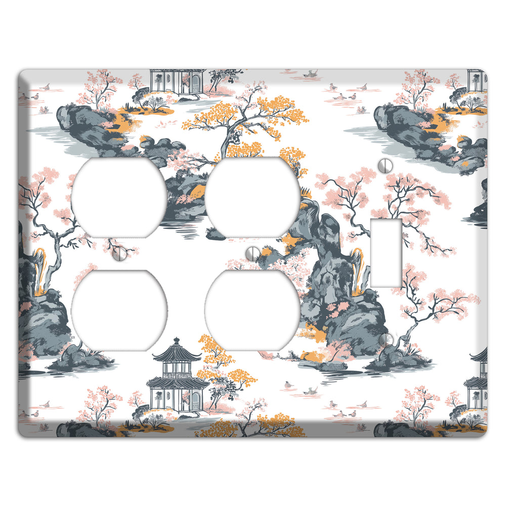 Stone Garden Reverie 2 Duplex / Toggle Wallplate