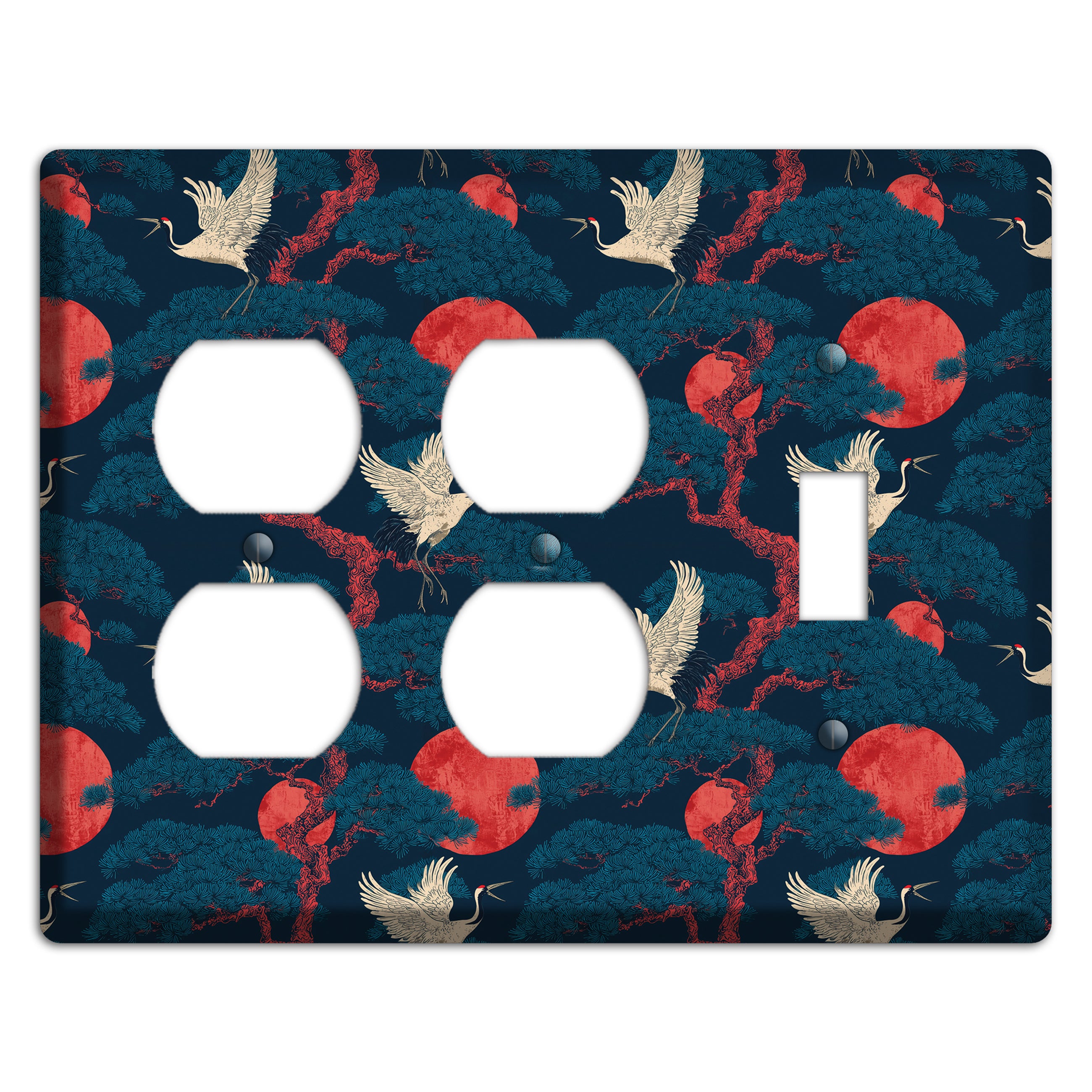 Cobalt Moon Passage 2 Duplex / Toggle Wallplate
