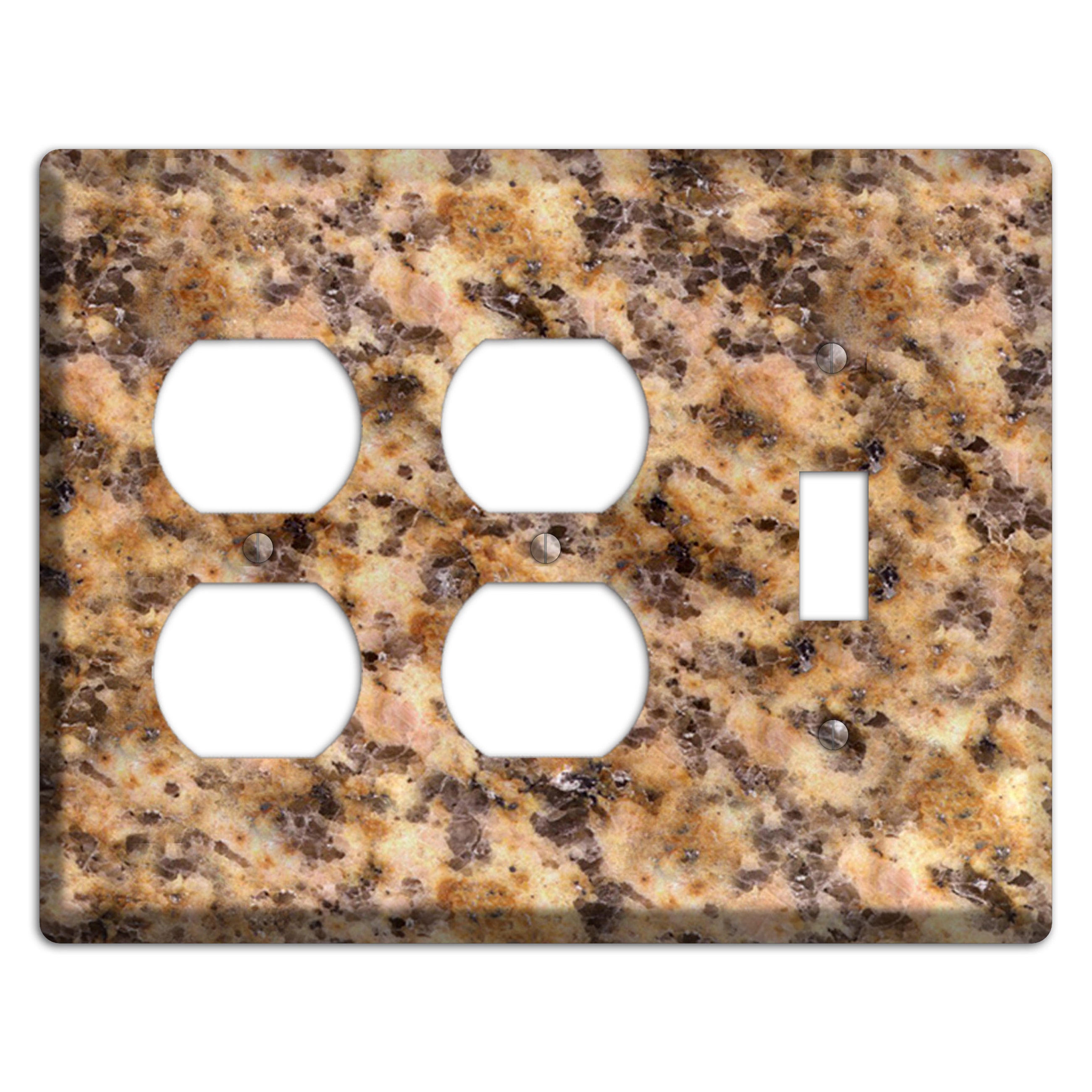 Lapidus Granite 2 Duplex / Toggle Wallplate