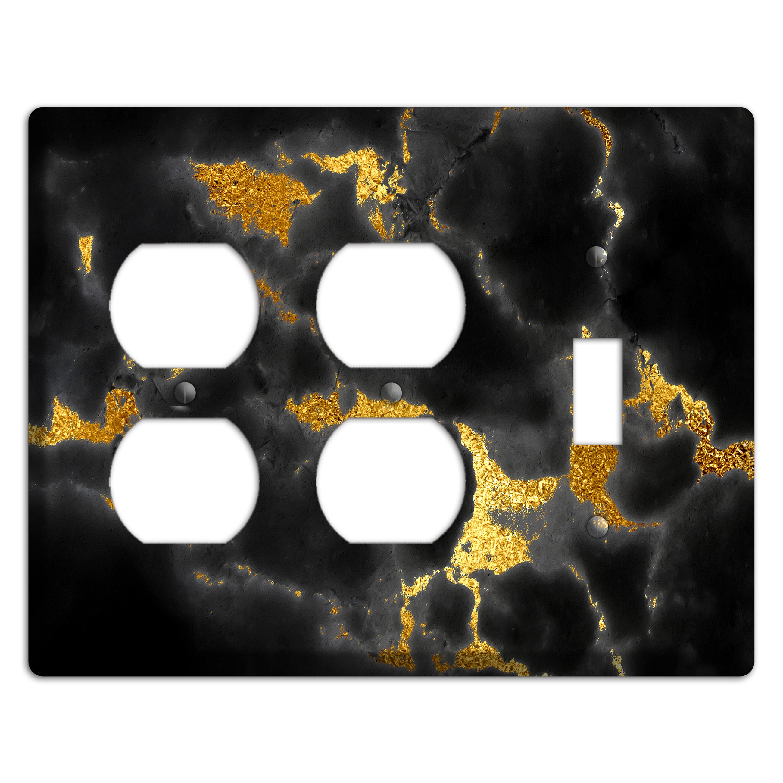 Equator Marble 2 Duplex / Toggle Wallplate