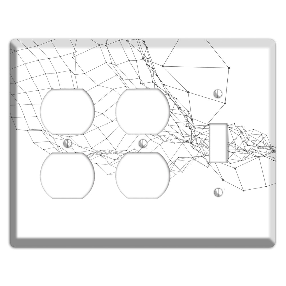 Collapse Into Signal 2 Duplex / Toggle Wallplate
