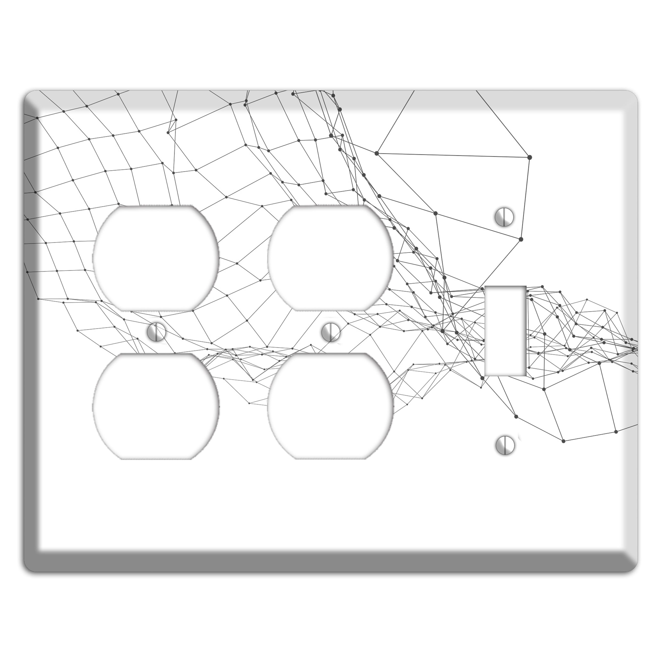 Collapse Into Signal 2 Duplex / Toggle Wallplate