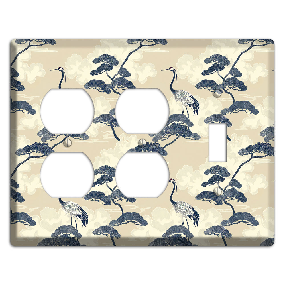 Indigo Pine Serenity 2 Duplex / Toggle Wallplate