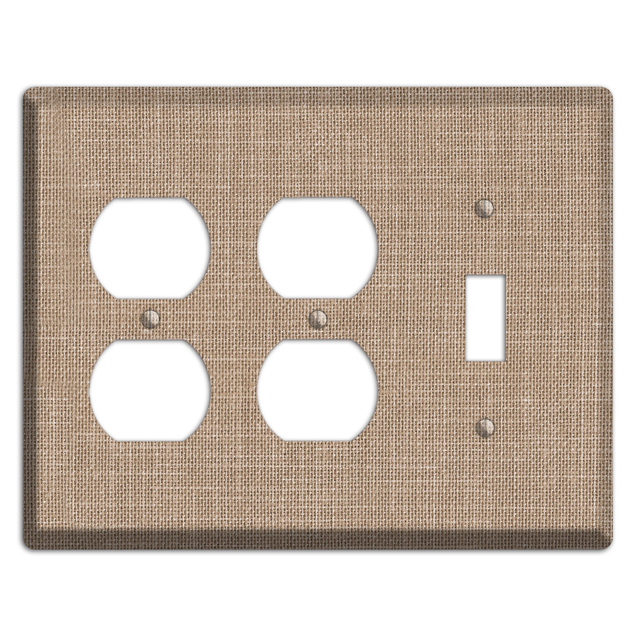 Linen Shore 2 Duplex / Toggle Wallplate