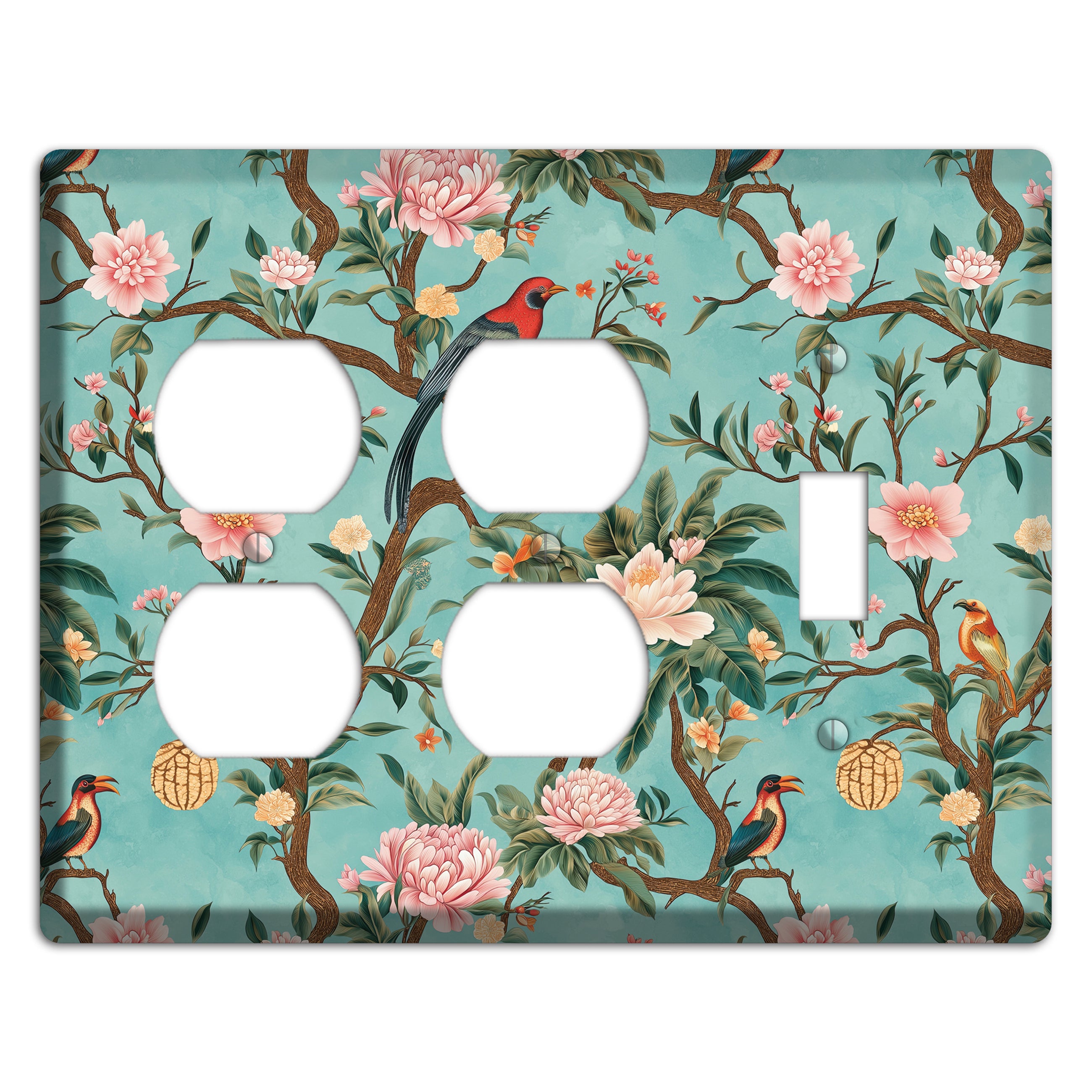 Jade Garden Reverie 2 Duplex / Toggle Wallplate