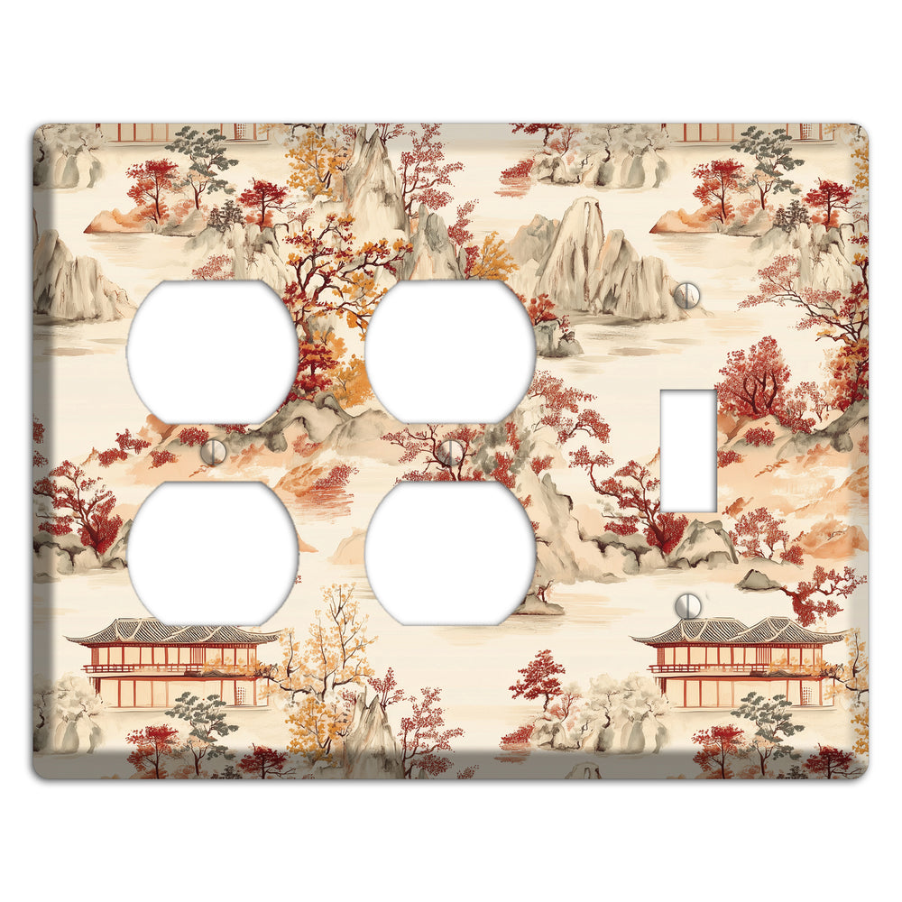 Mountain Autumn Reverie 2 Duplex / Toggle Wallplate