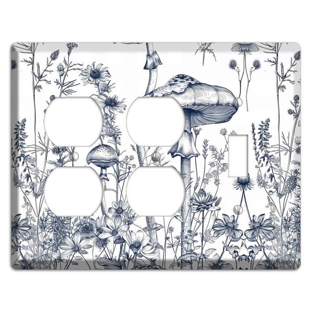 Forager's Meadow Spell 2 Duplex / Toggle Wallplate