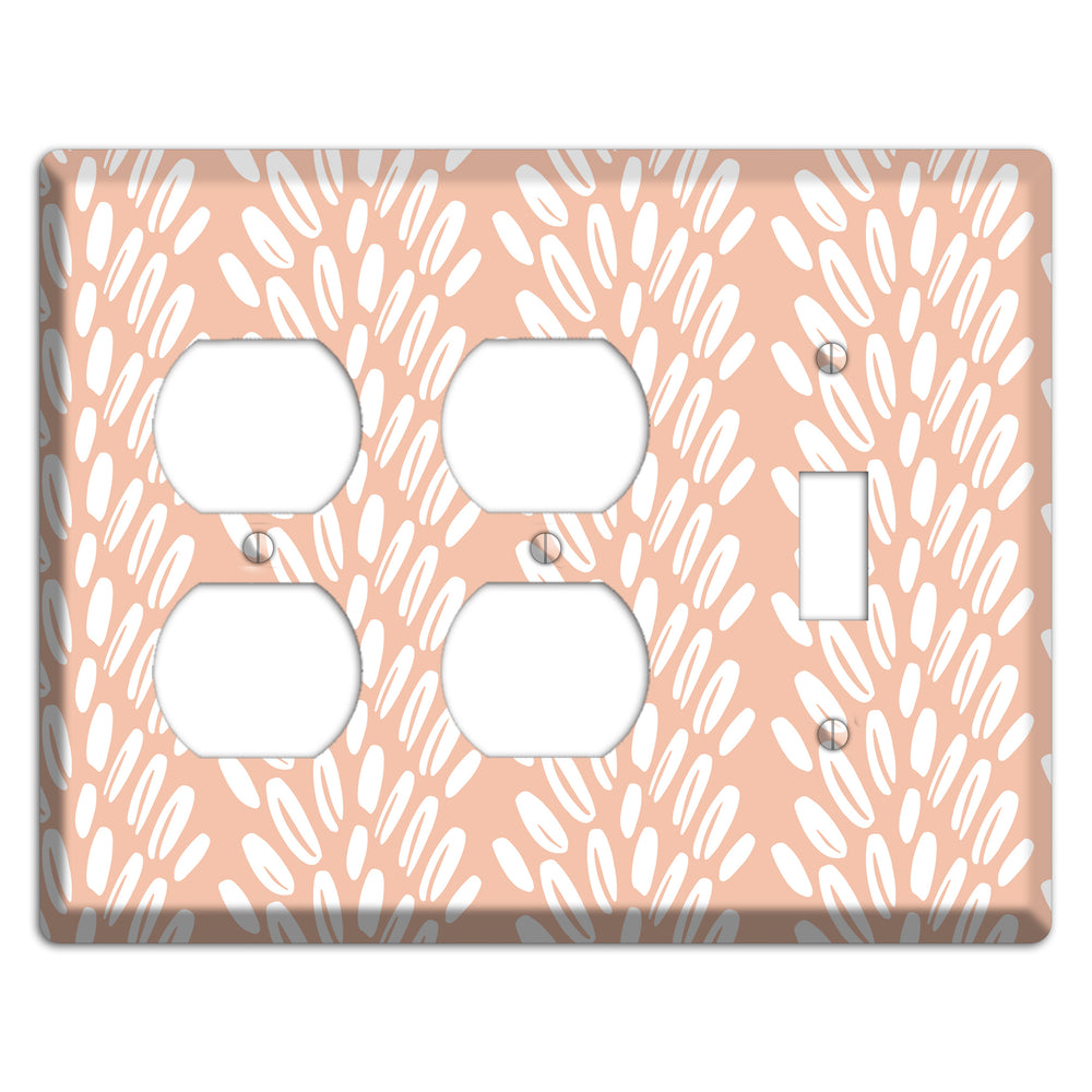 Harvest Plume Rise 2 Duplex / Toggle Wallplate