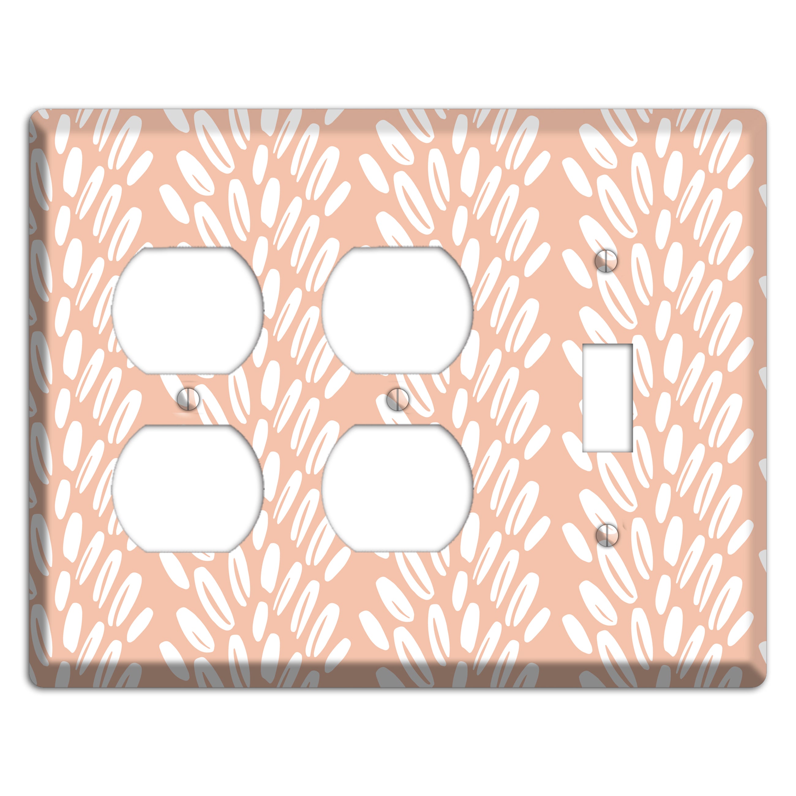 Harvest Plume Rise 2 Duplex / Toggle Wallplate