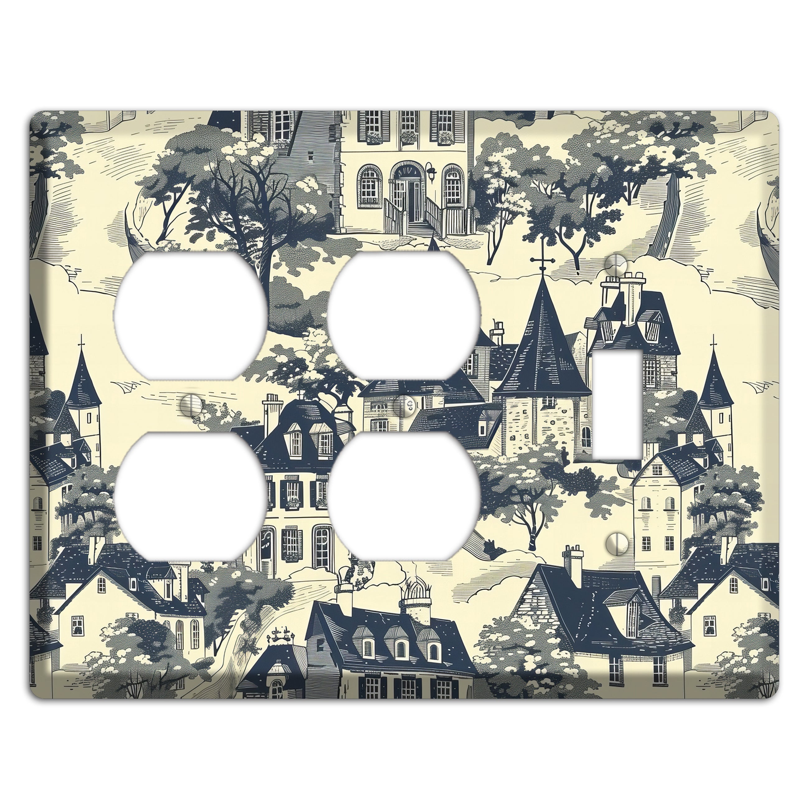 Village on the Hill 2 Duplex / Toggle Wallplate