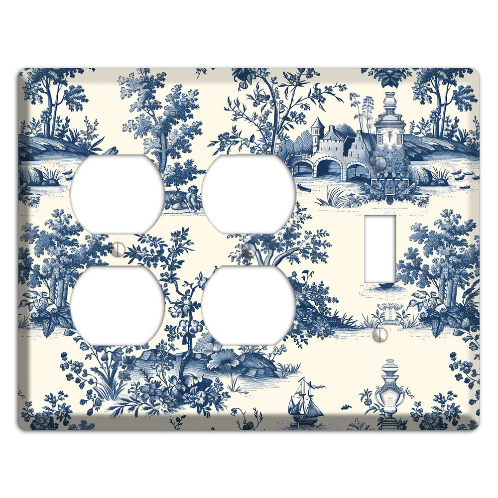 Harbor & Hedgerow 2 Duplex / Toggle Wallplate