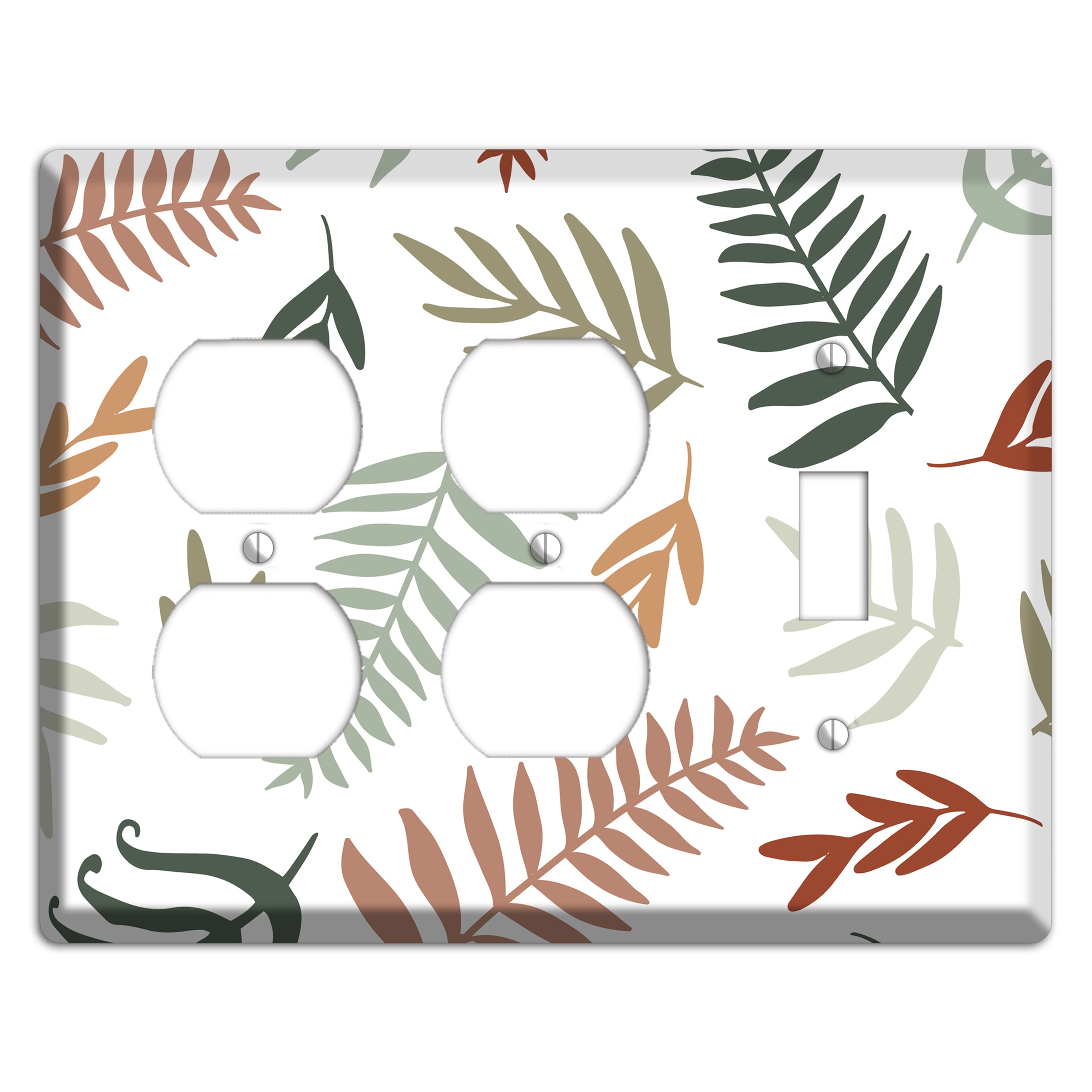 Foliage Adrift 2 Duplex / Toggle Wallplate