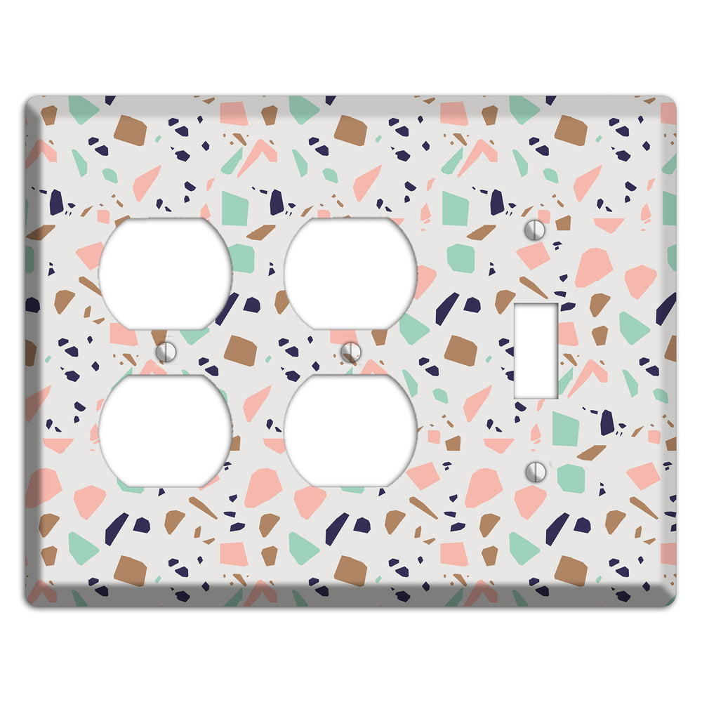 Candyfetti Quartz 2 Duplex / Toggle Wallplate