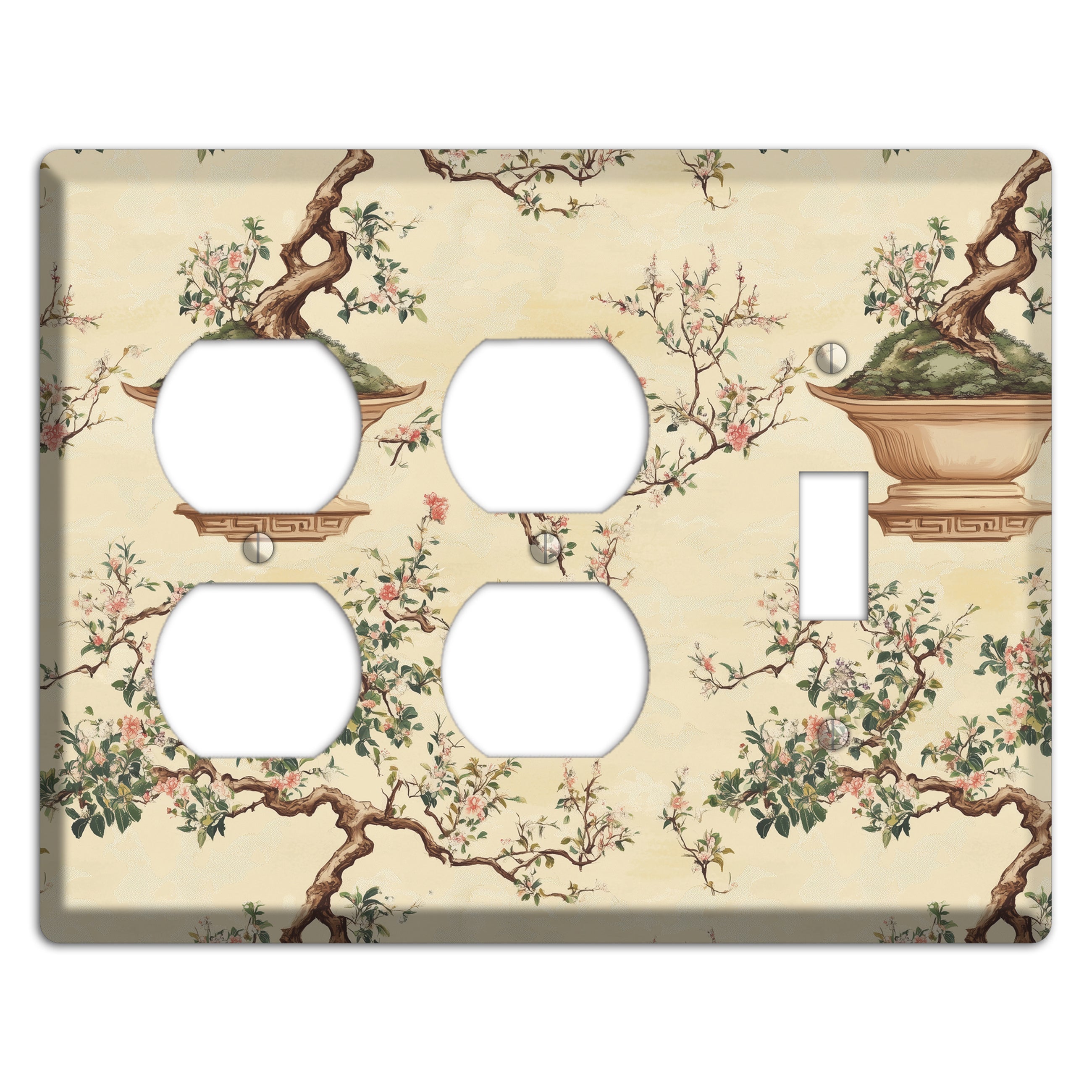 Bonsai & Blossom 2 Duplex / Toggle Wallplate