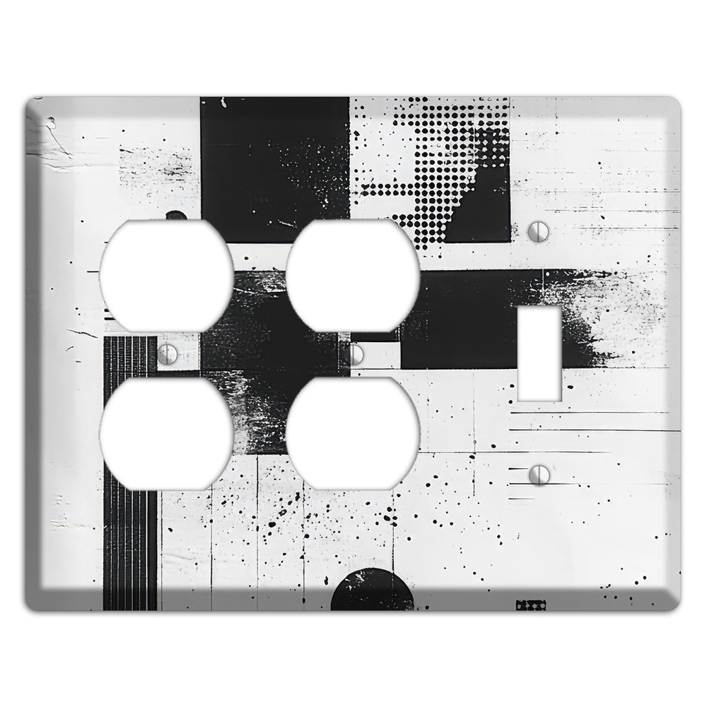 Signal & Static 2 Duplex / Toggle Wallplate