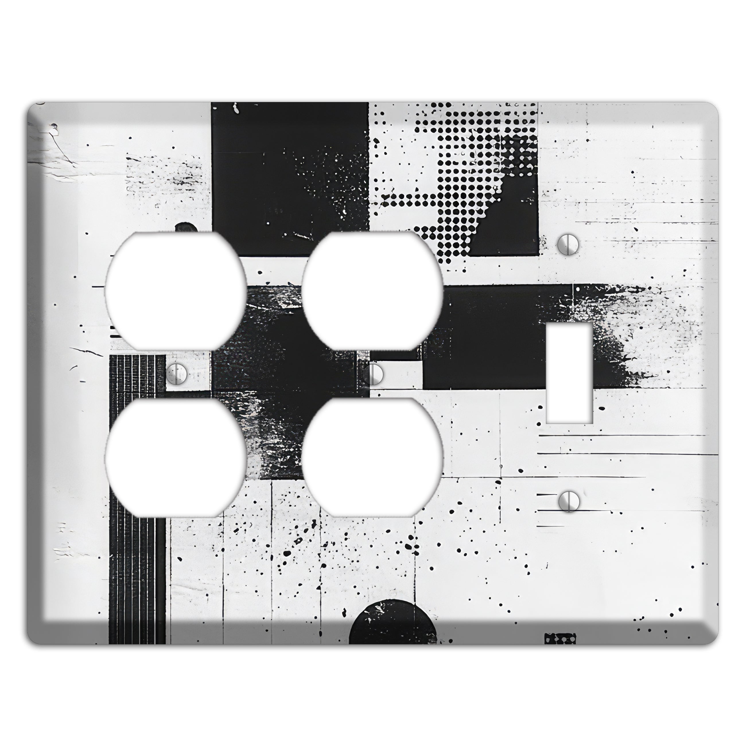 Signal & Static 2 Duplex / Toggle Wallplate