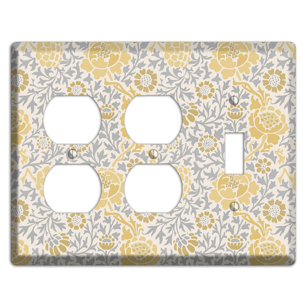 Dandelion Charm 2 Duplex / Toggle Wallplate
