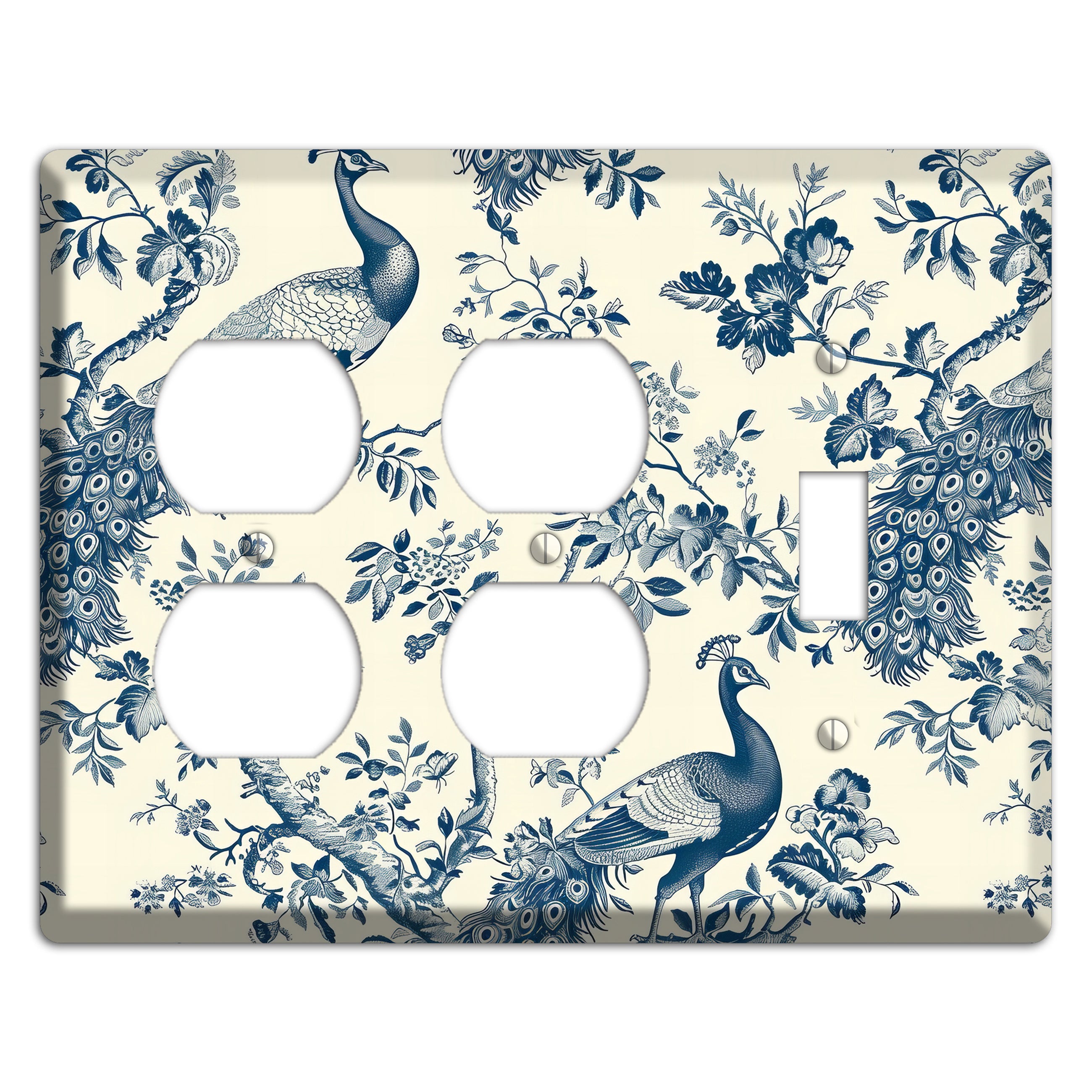 Peacock Court 2 Duplex / Toggle Wallplate