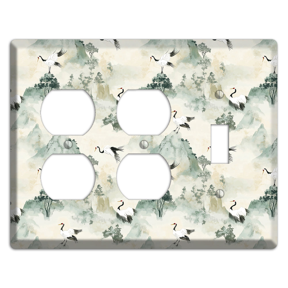 Jade Mountain Passage 2 Duplex / Toggle Wallplate