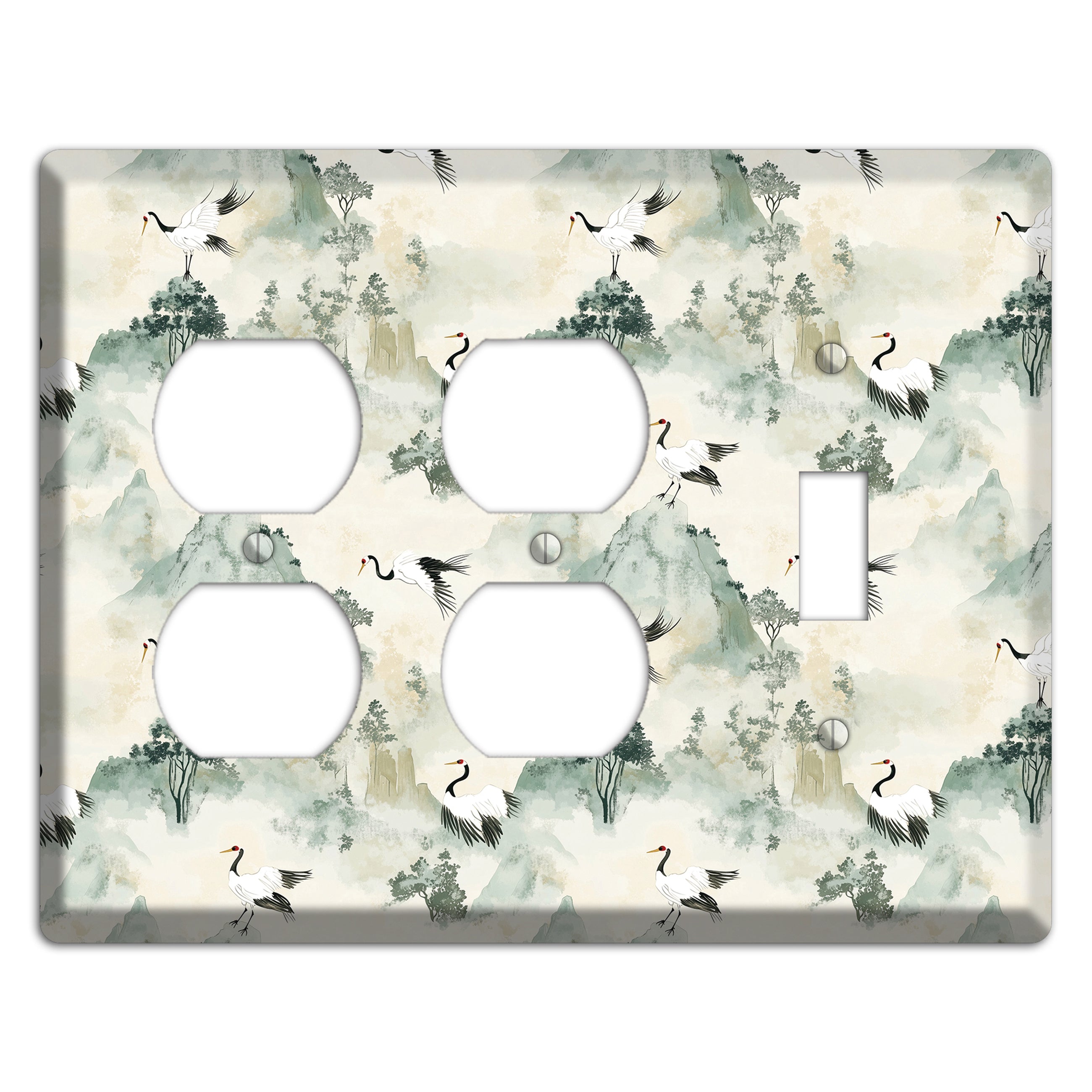 Jade Mountain Passage 2 Duplex / Toggle Wallplate
