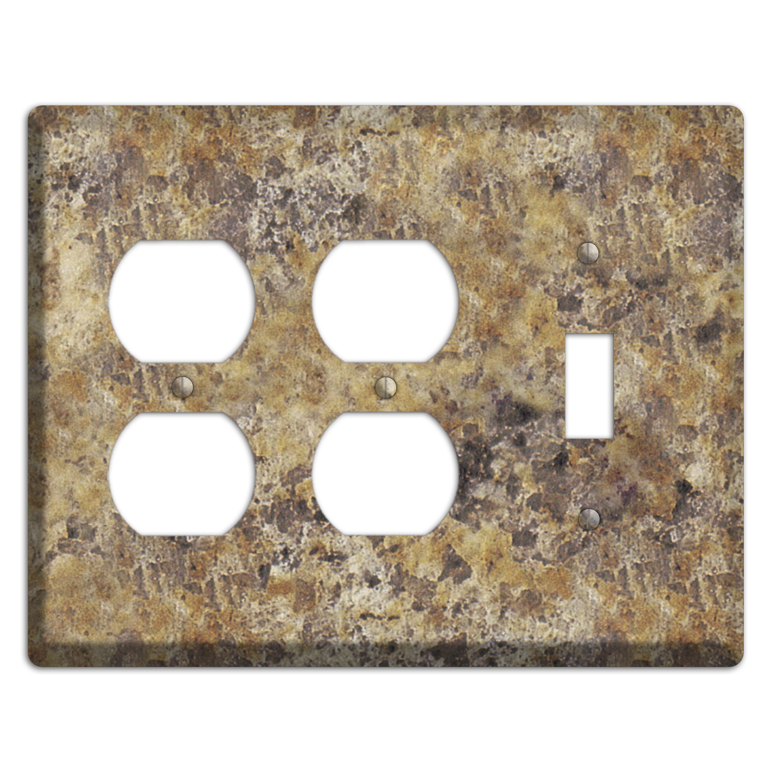 Venetian Gold Granite 2 Duplex / Toggle Wallplate