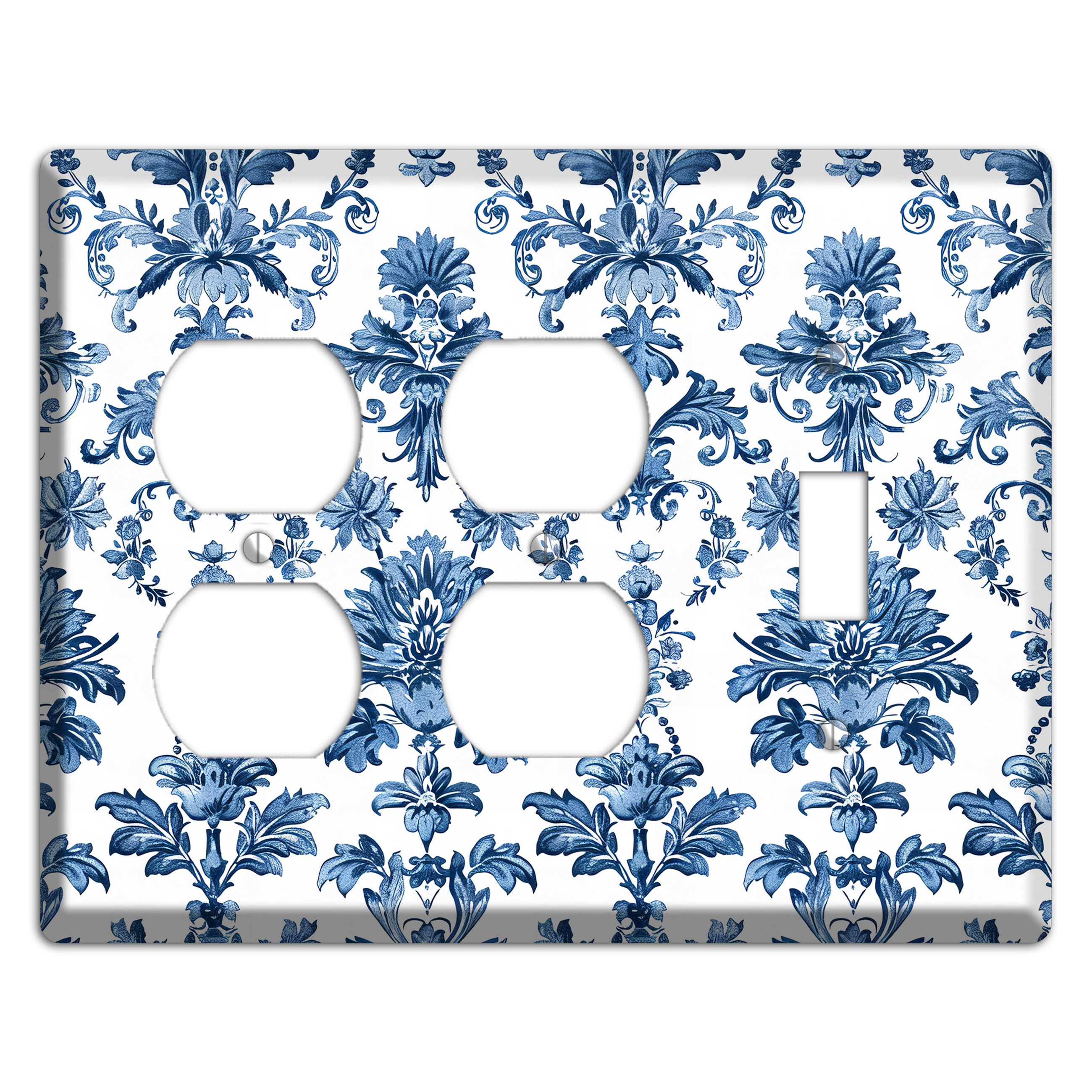 Damask Reverie 2 Duplex / Toggle Wallplate