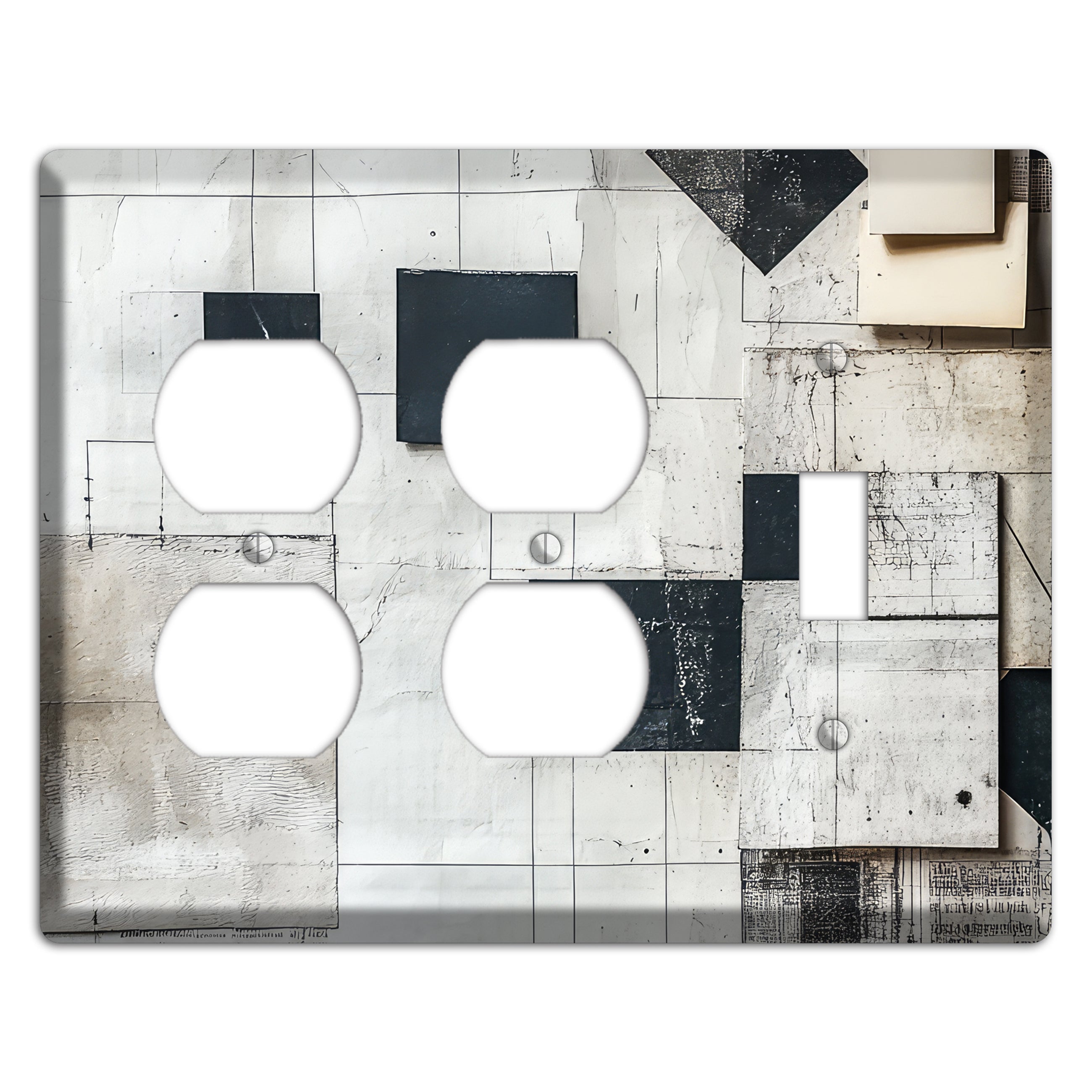 Ledger & Silence 2 Duplex / Toggle Wallplate