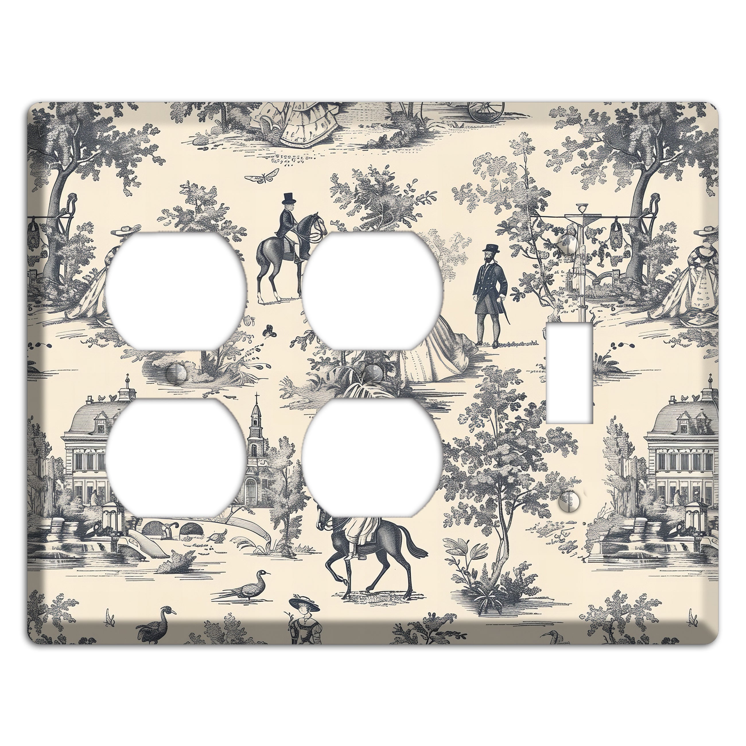 Country Estate Promenade 2 Duplex / Toggle Wallplate