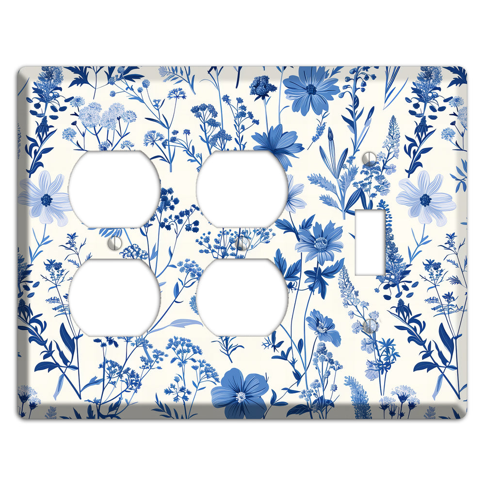 Meadow in Monochrome 2 Duplex / Toggle Wallplate