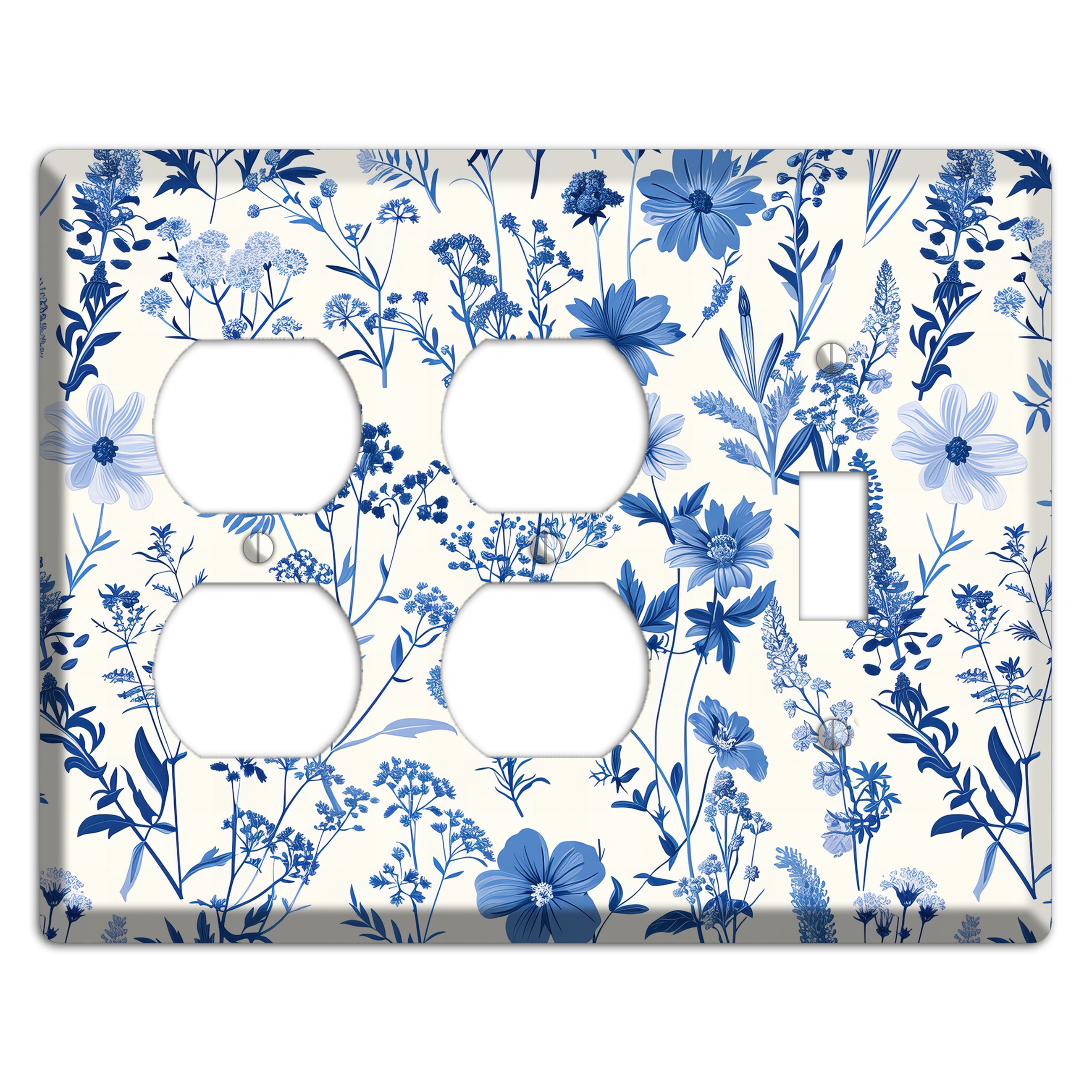 Meadow in Monochrome 2 Duplex / Toggle Wallplate