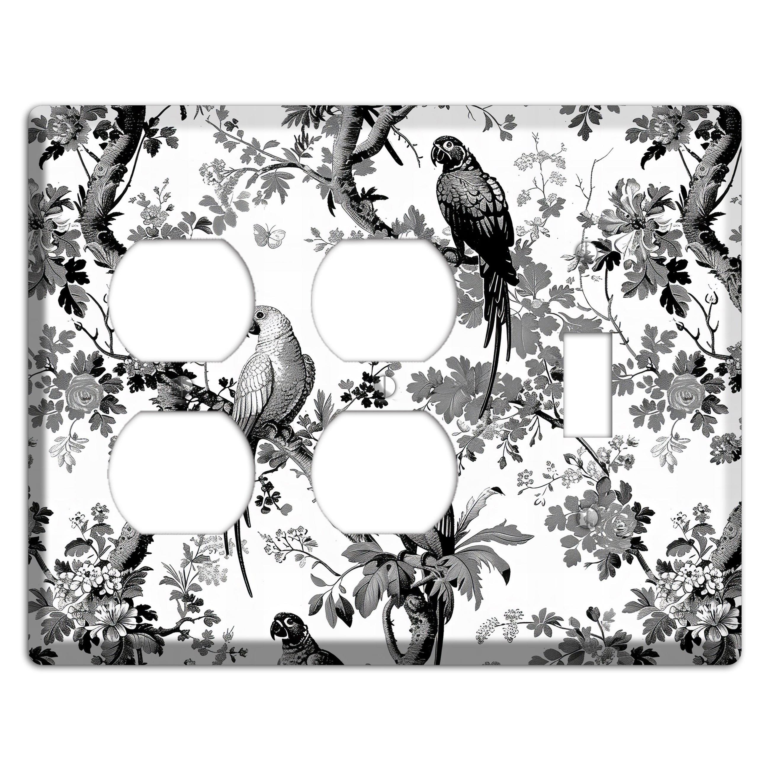 Parlor of Parrots 2 Duplex / Toggle Wallplate
