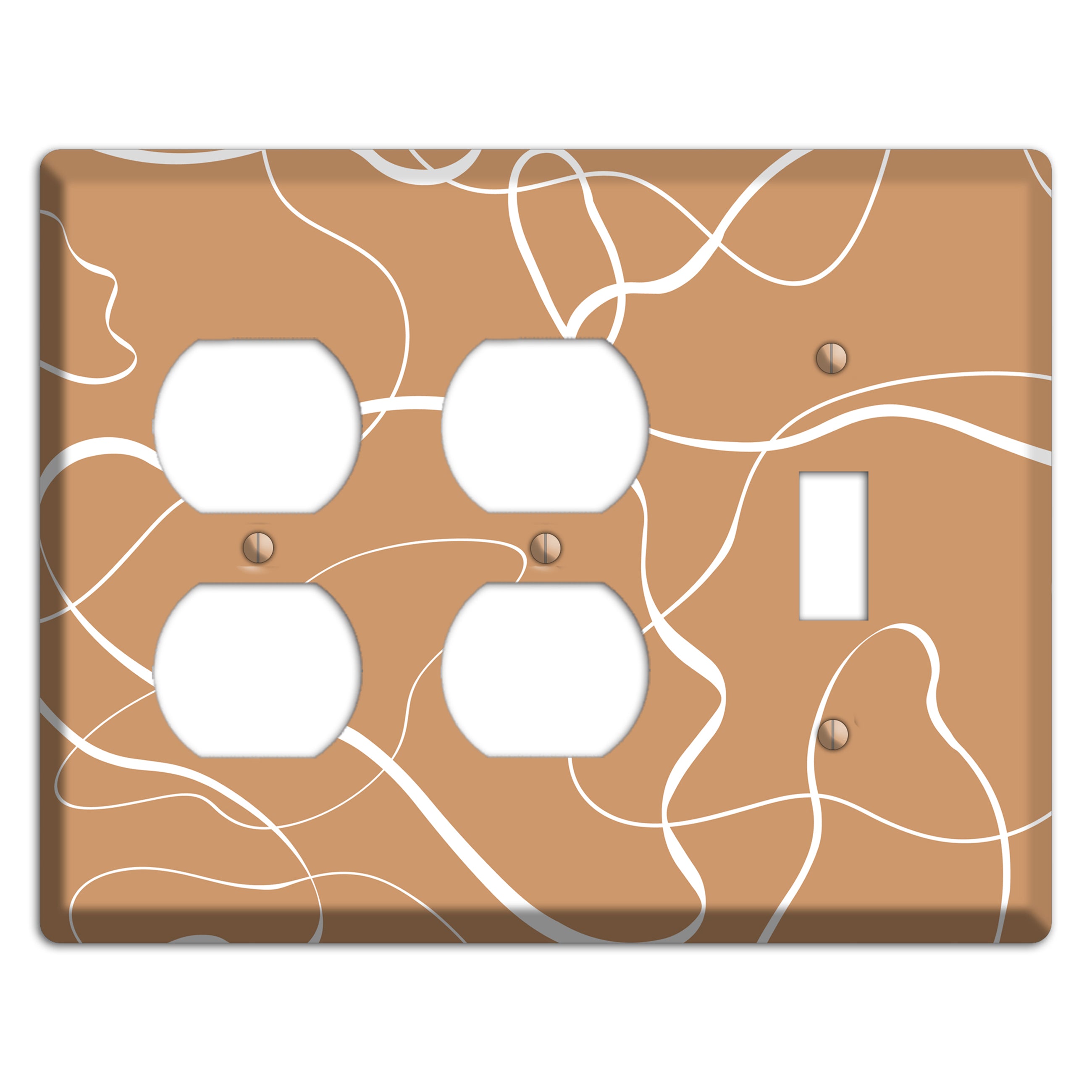 Wandering Thread 2 Duplex / Toggle Wallplate