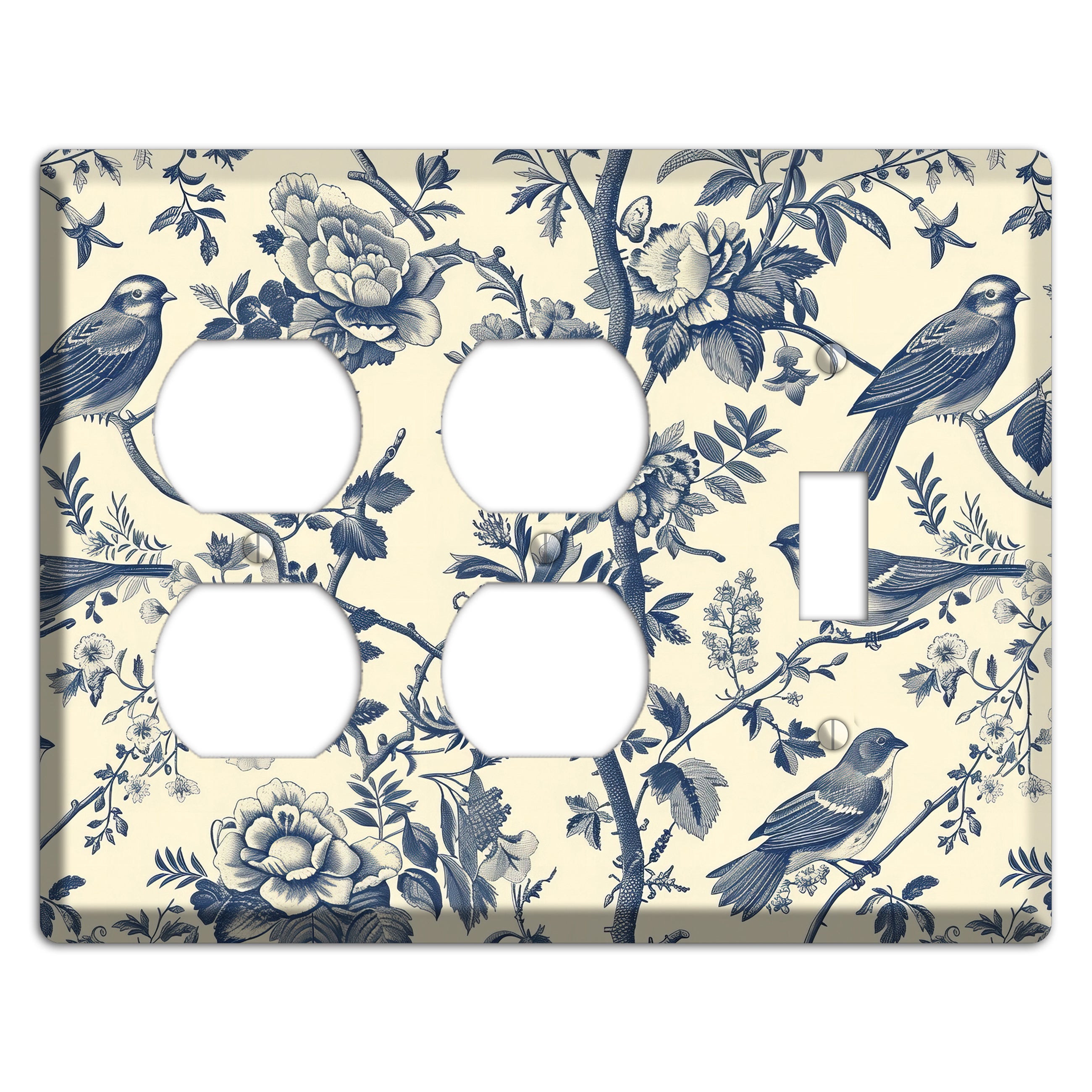 Garden Reverie 2 Duplex / Toggle Wallplate
