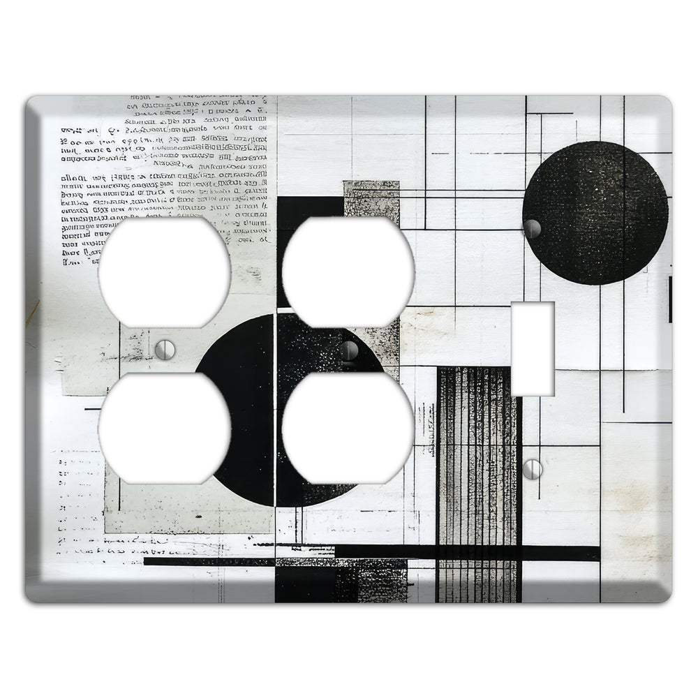 Cartographer's Dream 2 Duplex / Toggle Wallplate