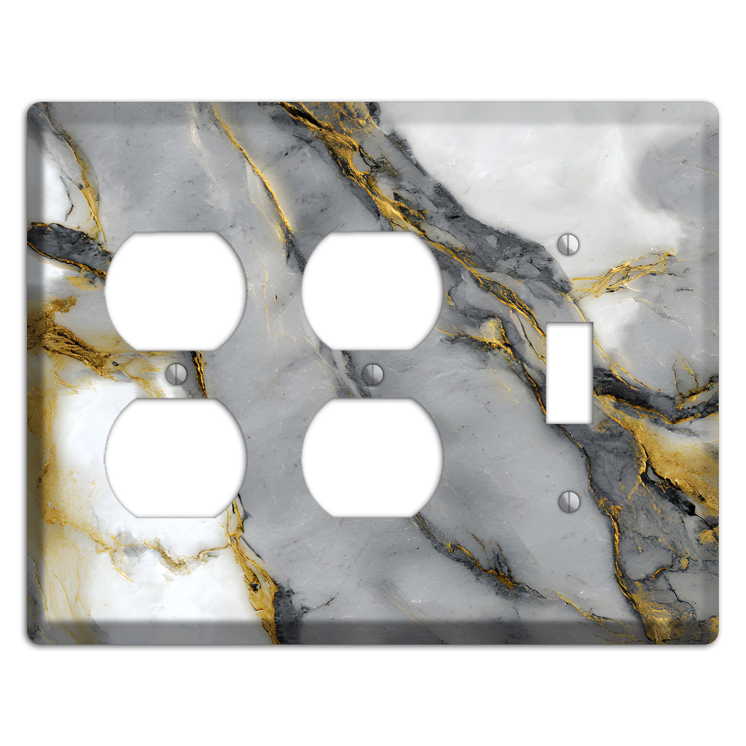 Finlandia Marble 2 Duplex / Toggle Wallplate