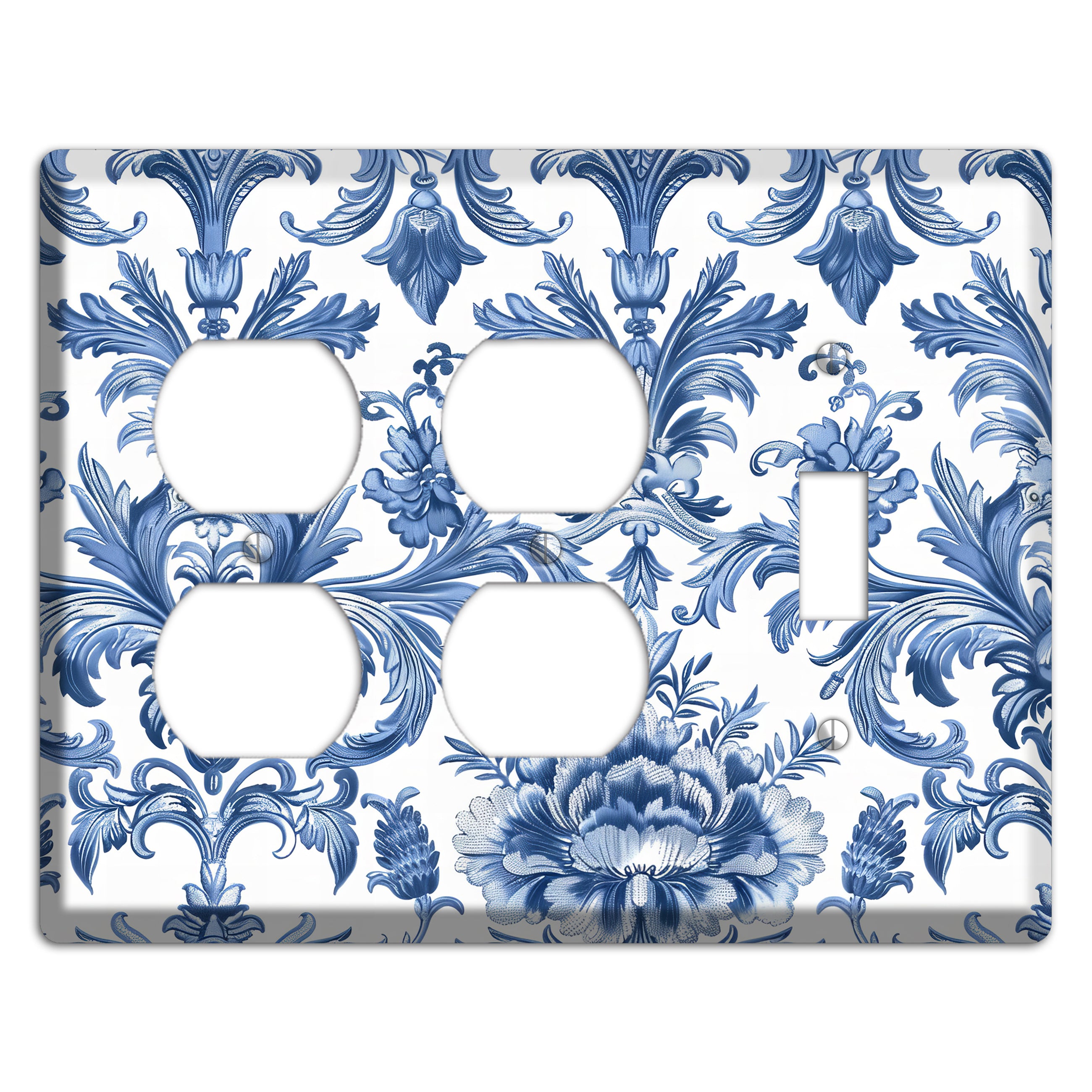 Porcelain Garden Reverie 2 Duplex / Toggle Wallplate