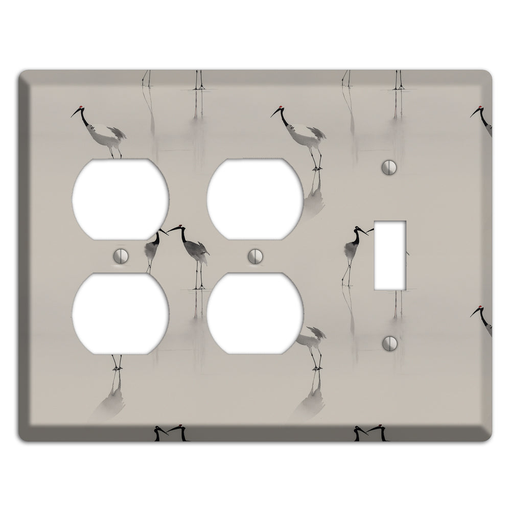 Mist & Mirror Vigil 2 Duplex / Toggle Wallplate