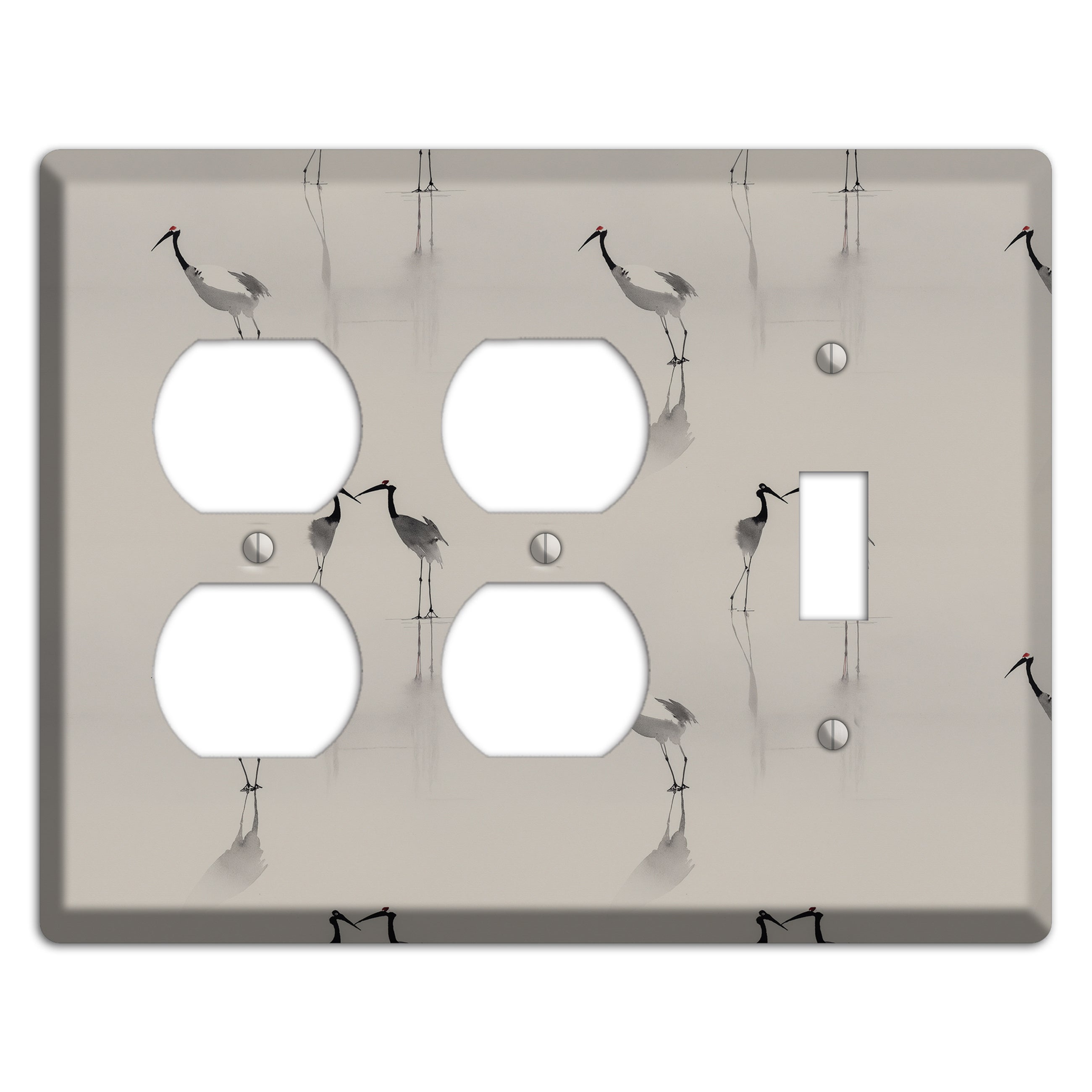 Mist & Mirror Vigil 2 Duplex / Toggle Wallplate