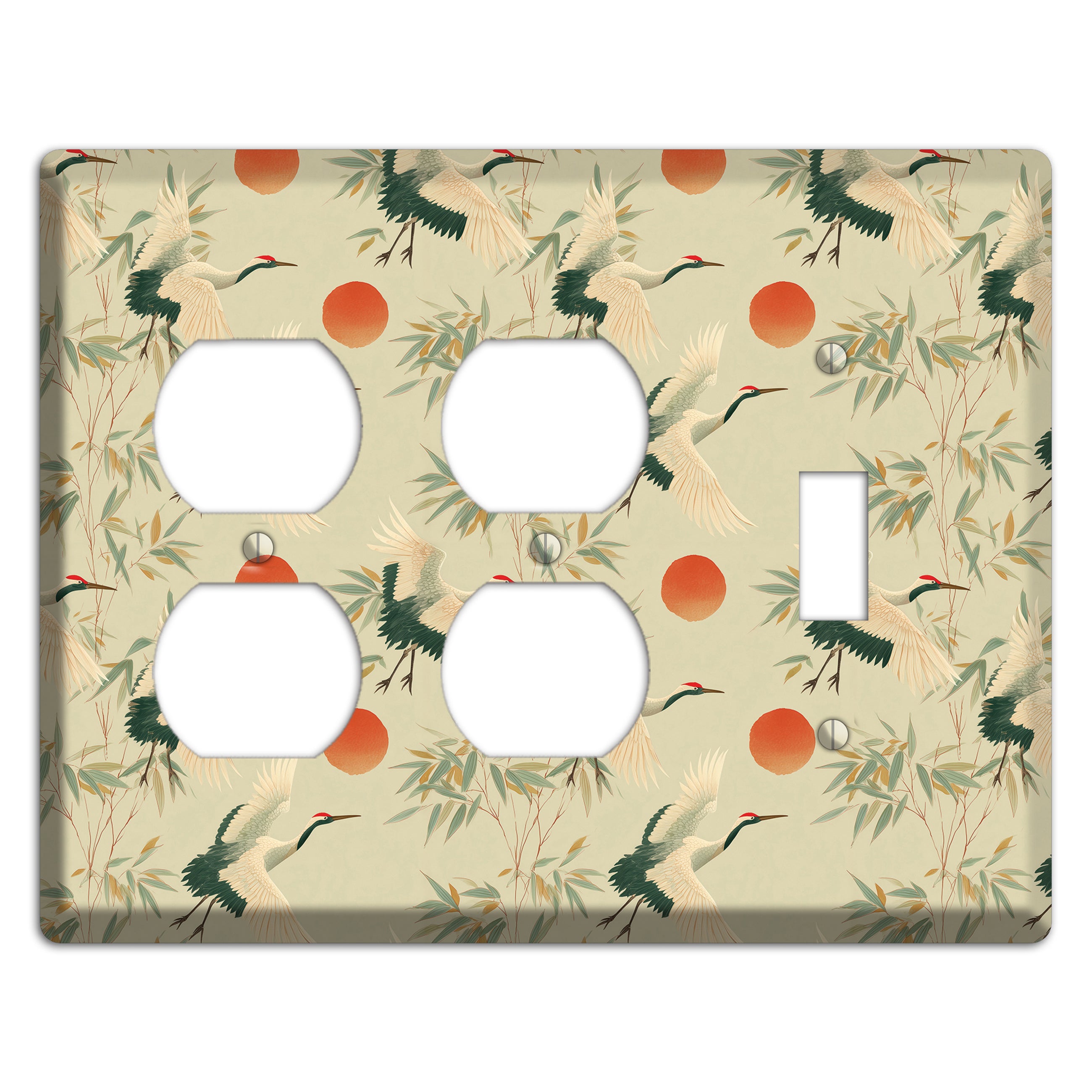 Celadon Sun Migration 2 Duplex / Toggle Wallplate