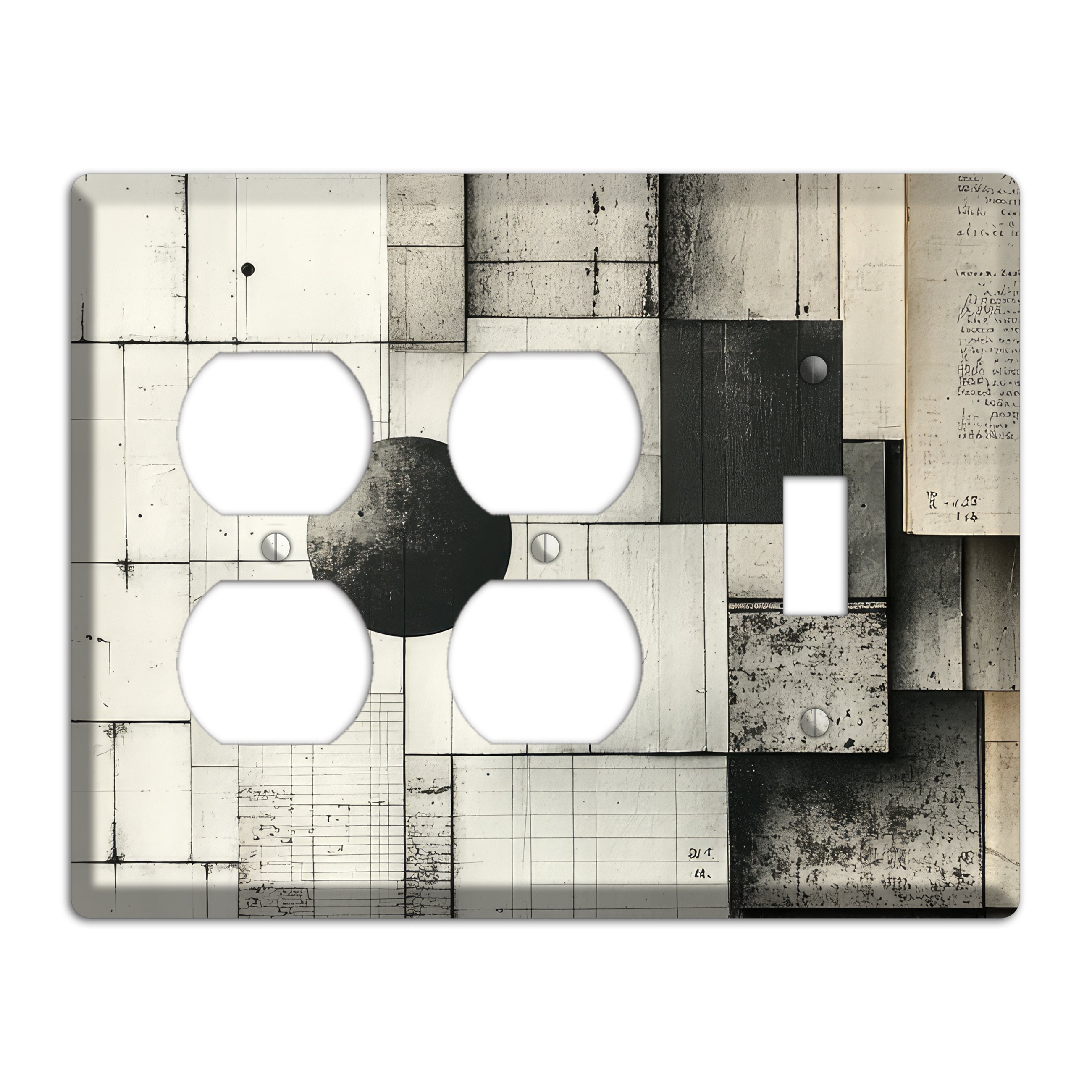 Ledger & Void 2 Duplex / Toggle Wallplate