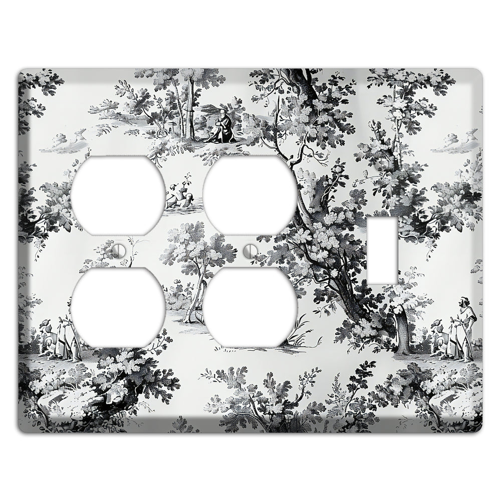 Pastoral Whisper 2 Duplex / Toggle Wallplate