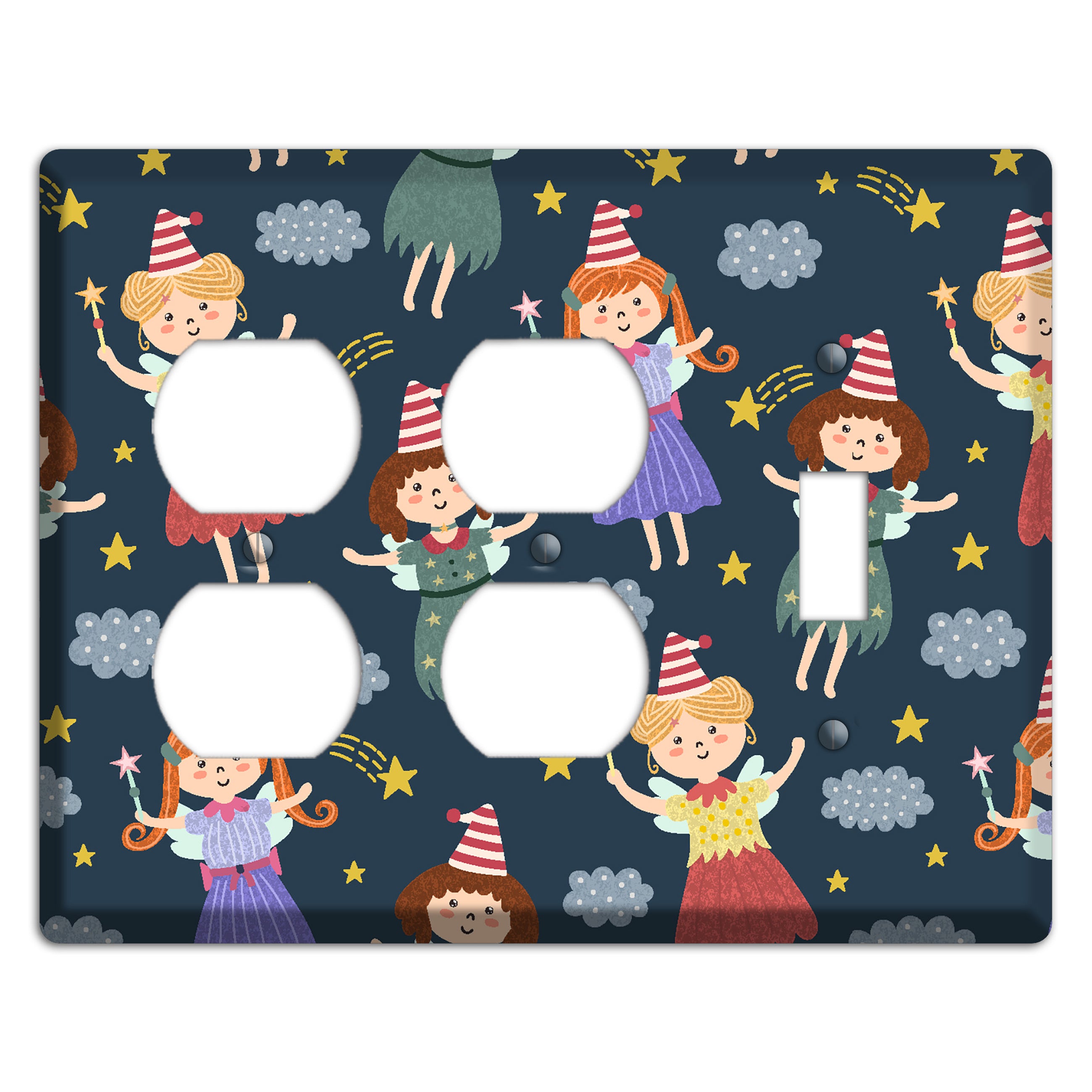 Fairyland Dreams 2 Duplex / Toggle Wallplate
