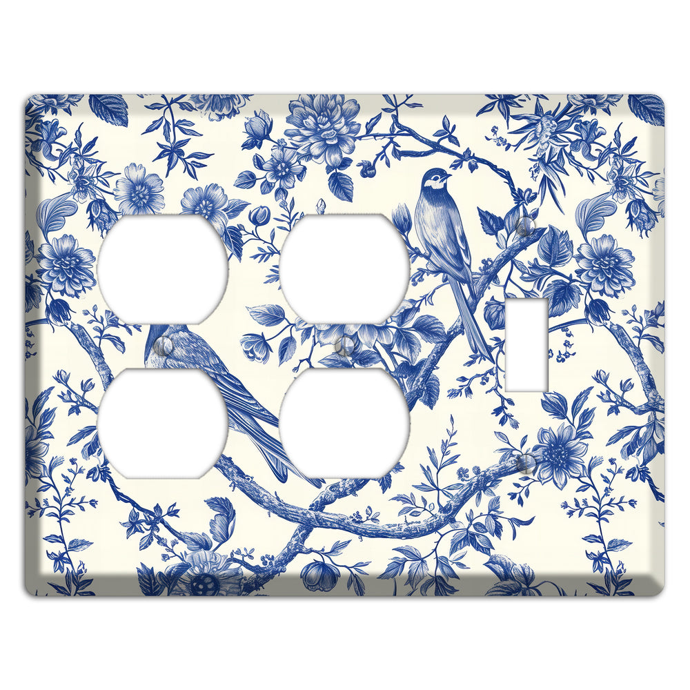 Willow Song Garden 2 Duplex / Toggle Wallplate