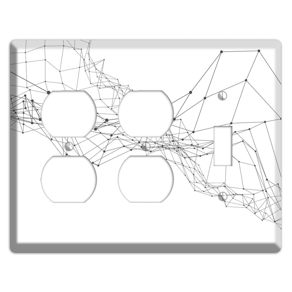 Drift Network Collapse 2 Duplex / Toggle Wallplate