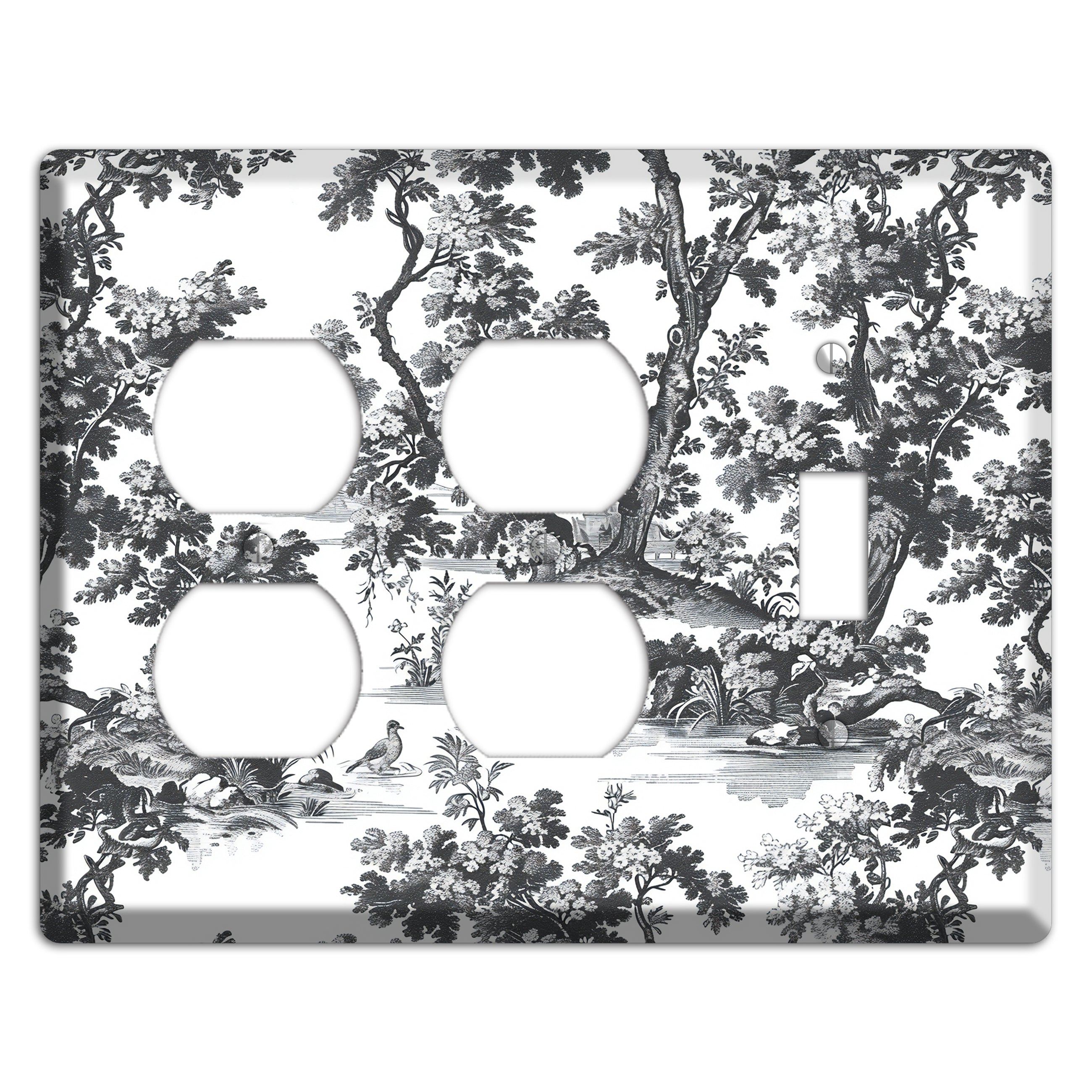 Woodland Reverie 2 Duplex / Toggle Wallplate