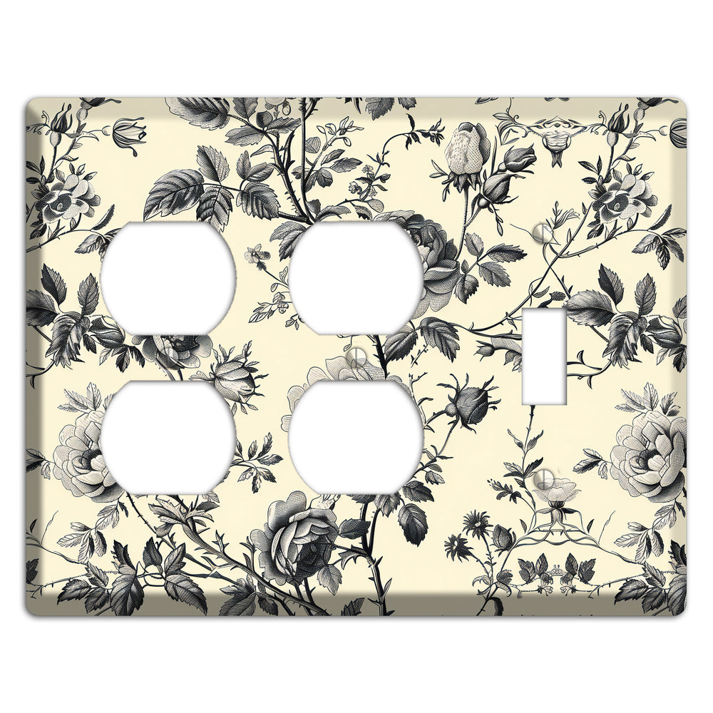 Thorned Reverie 2 Duplex / Toggle Wallplate
