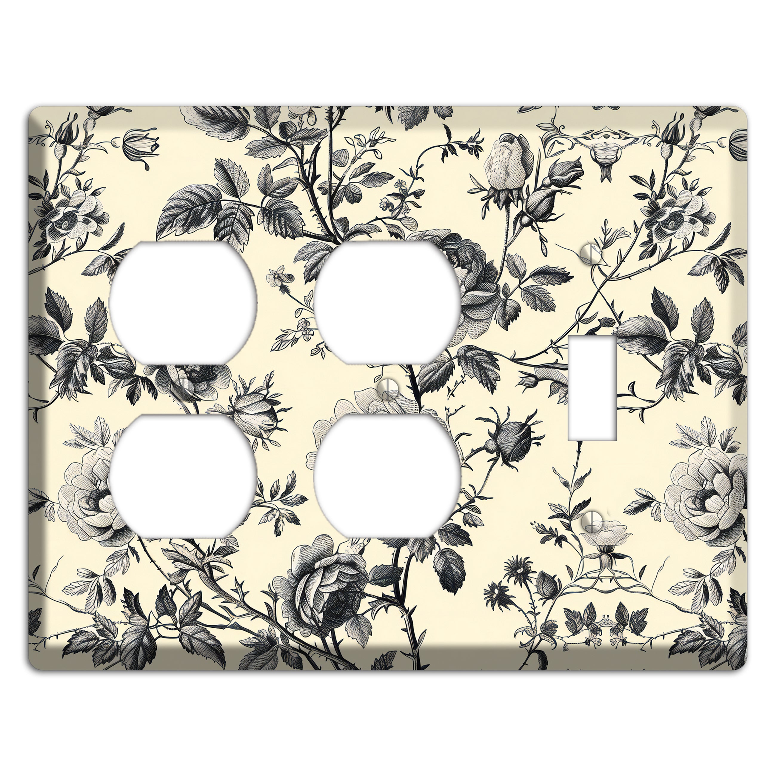 Thorned Reverie 2 Duplex / Toggle Wallplate