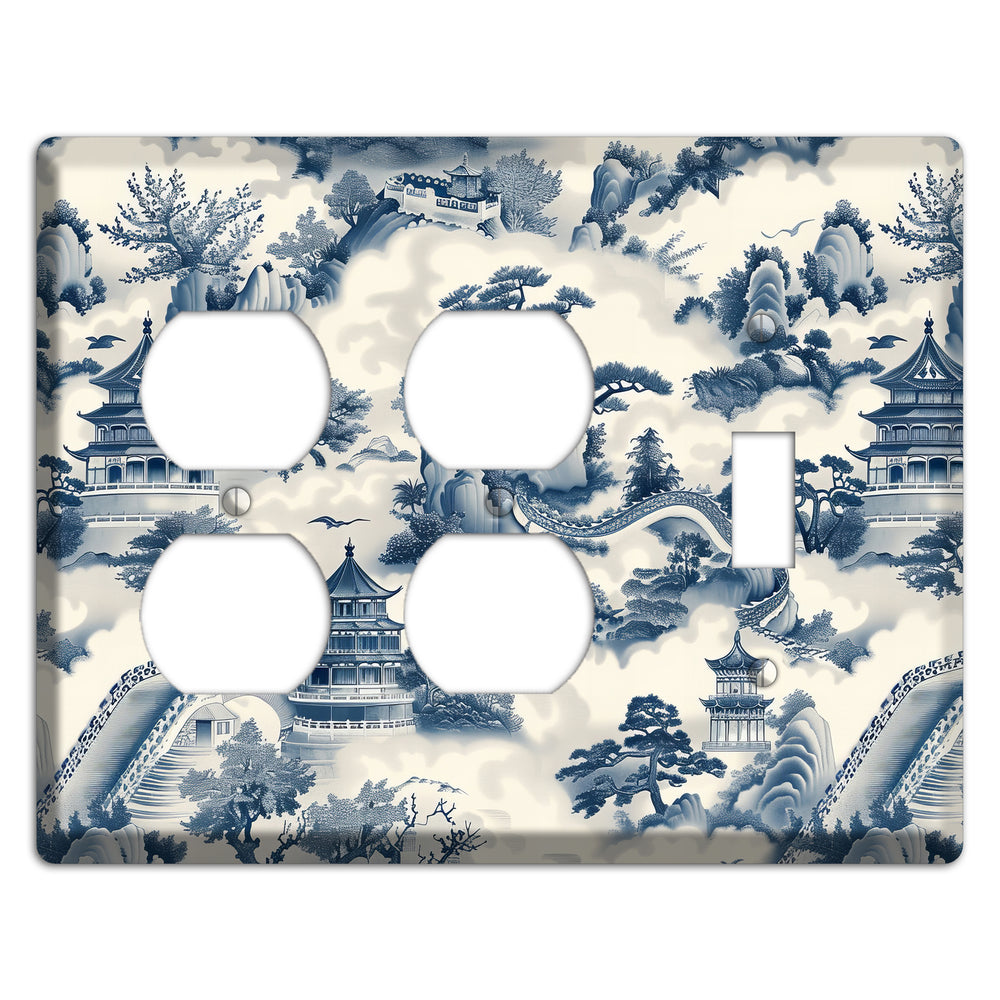 Imperial Mist 2 Duplex / Toggle Wallplate