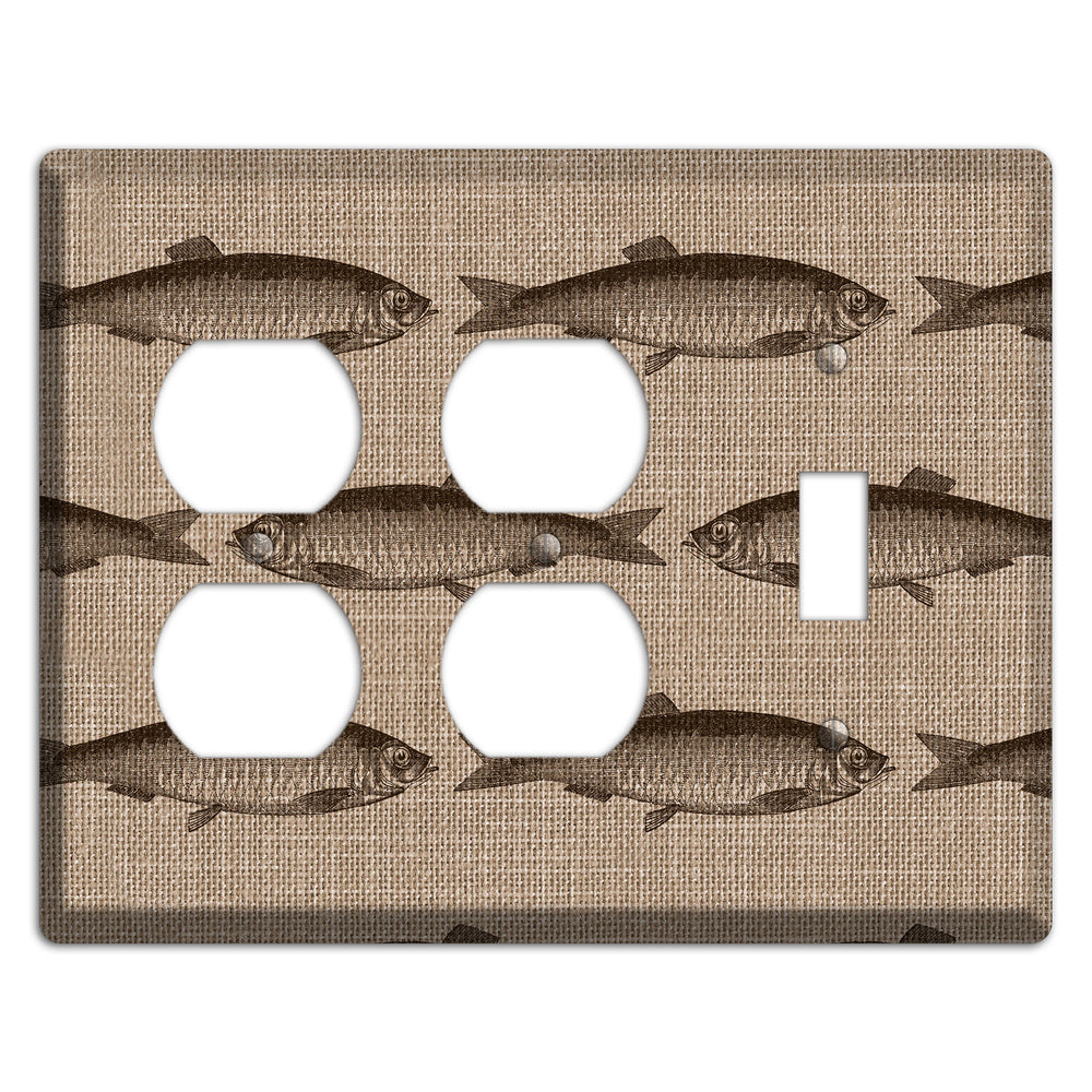 Shoal Sketch 2 Duplex / Toggle Wallplate