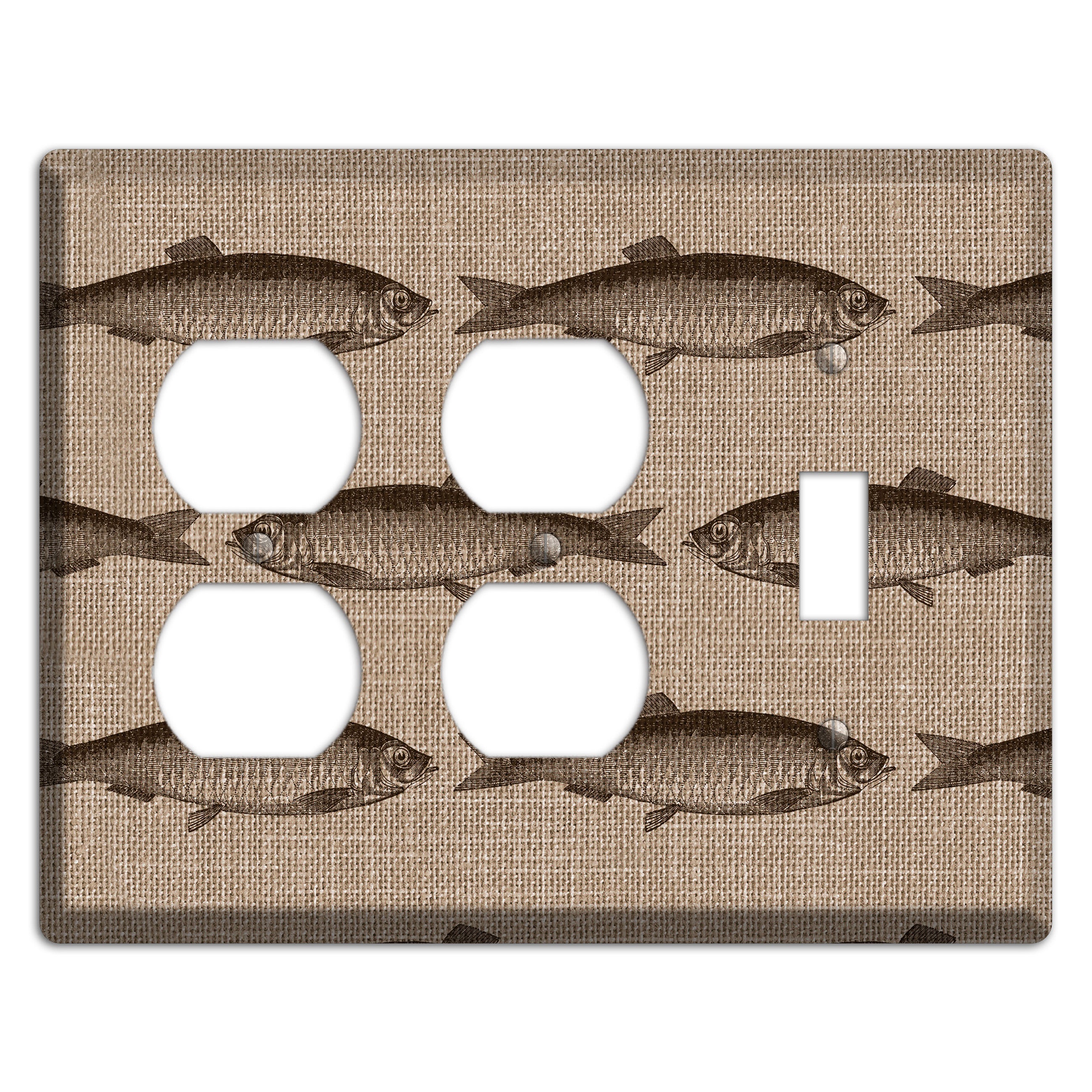 Shoal Sketch 2 Duplex / Toggle Wallplate